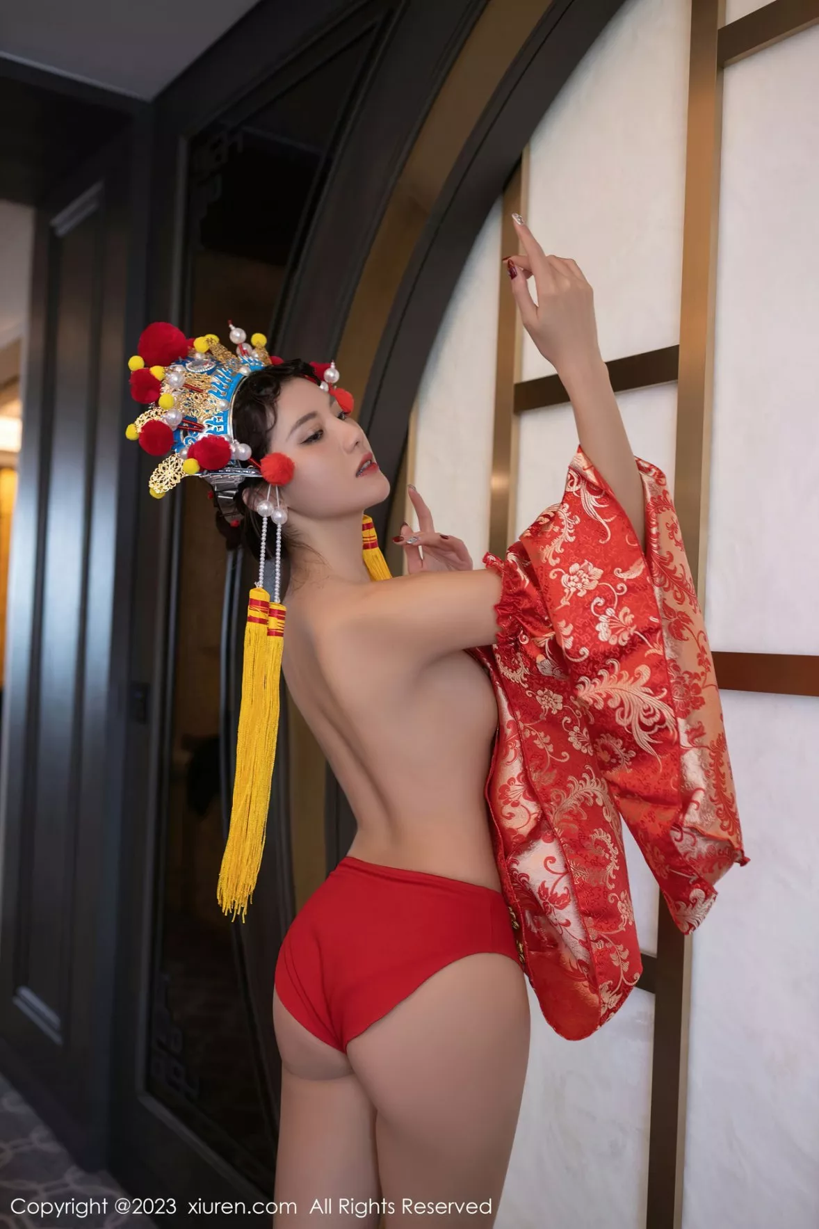 图片[10]-[XiuRen秀人网]第6308期就是阿朱啊写真-秀人集