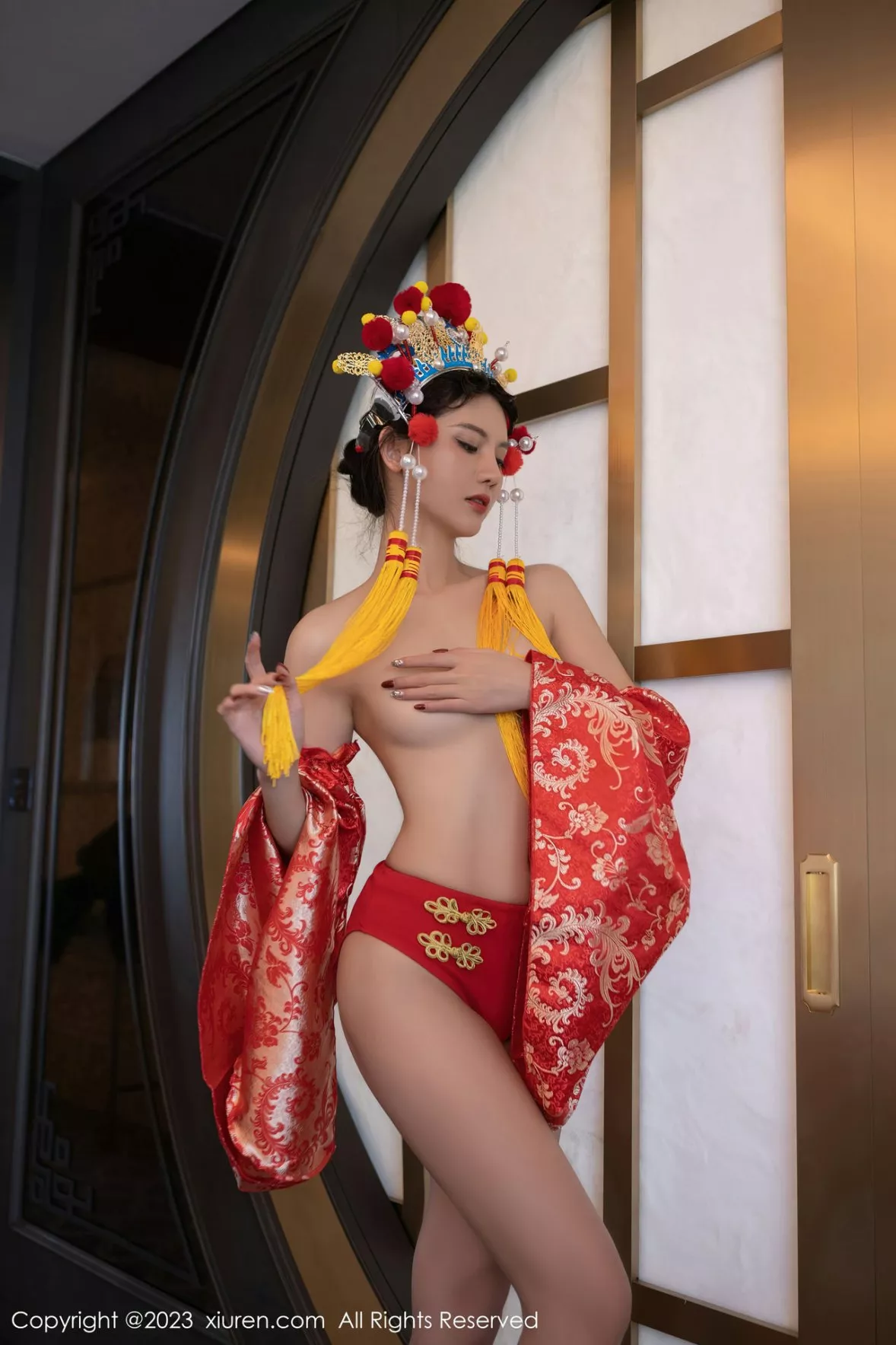 图片[11]-[XiuRen秀人网]第6308期就是阿朱啊写真-秀人集