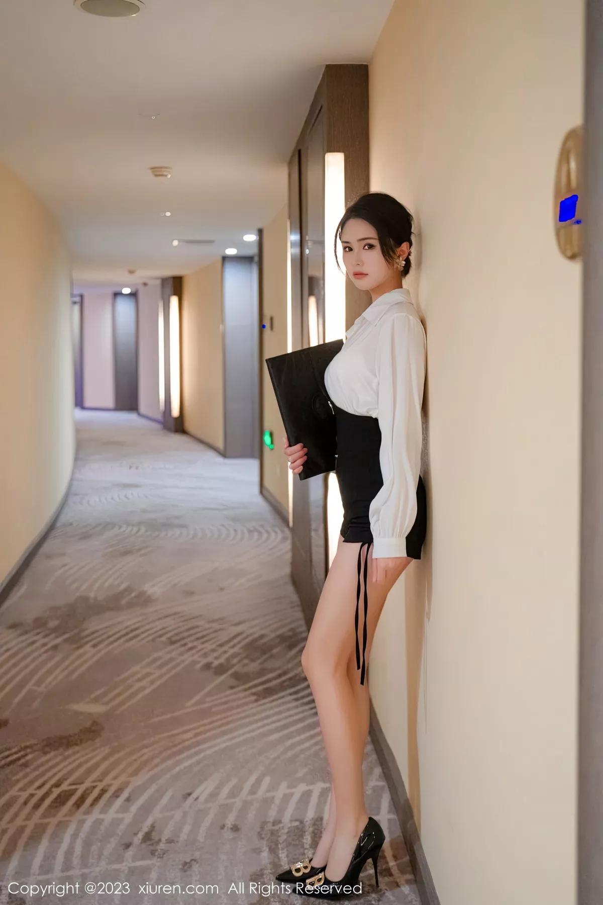 图片[6]-[XiuRen秀人网]第6520期艾希儿写真-秀人集