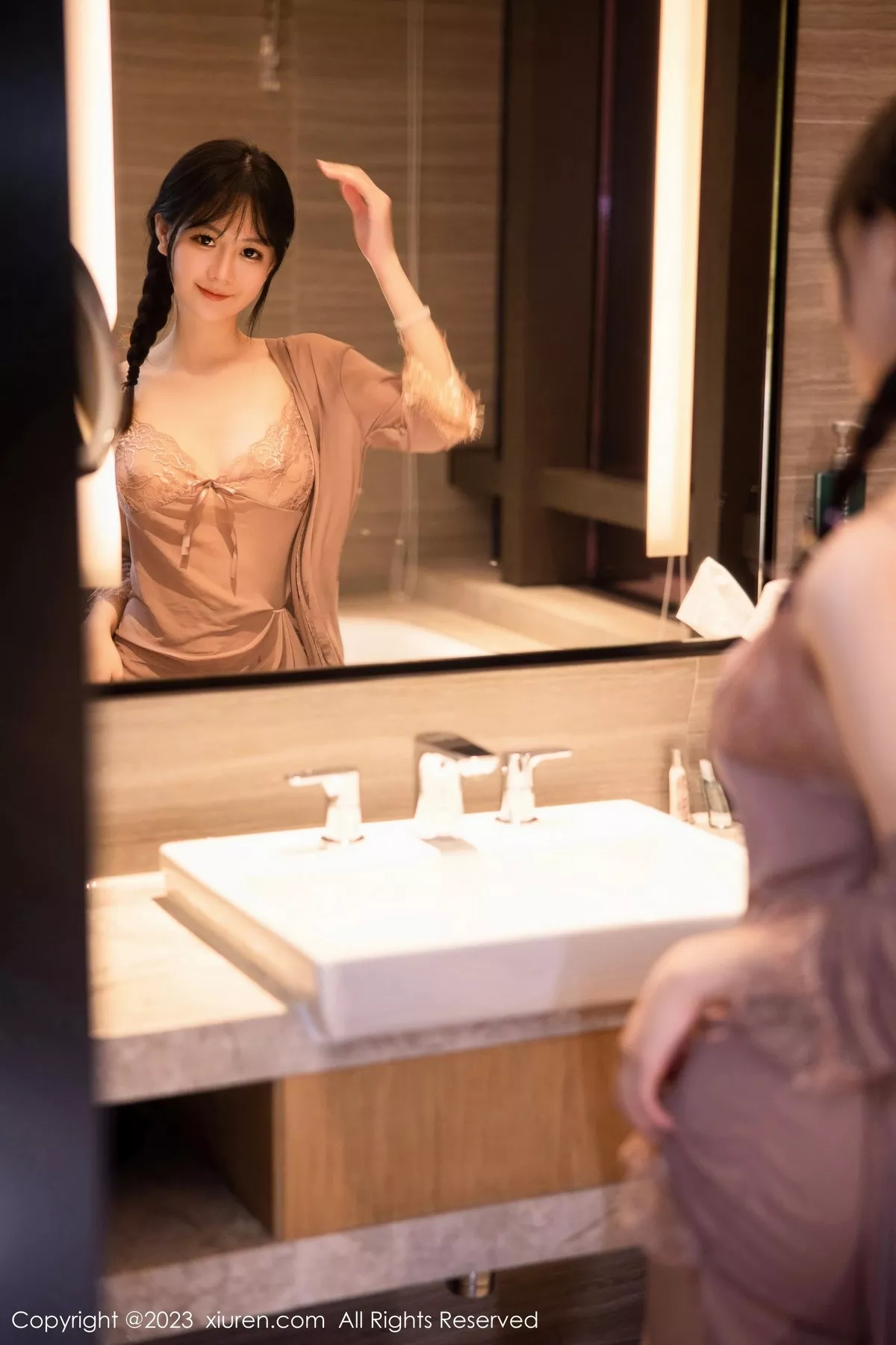 图片[7]-[XiuRen秀人网]第6558期谢小蒽写真-秀人集