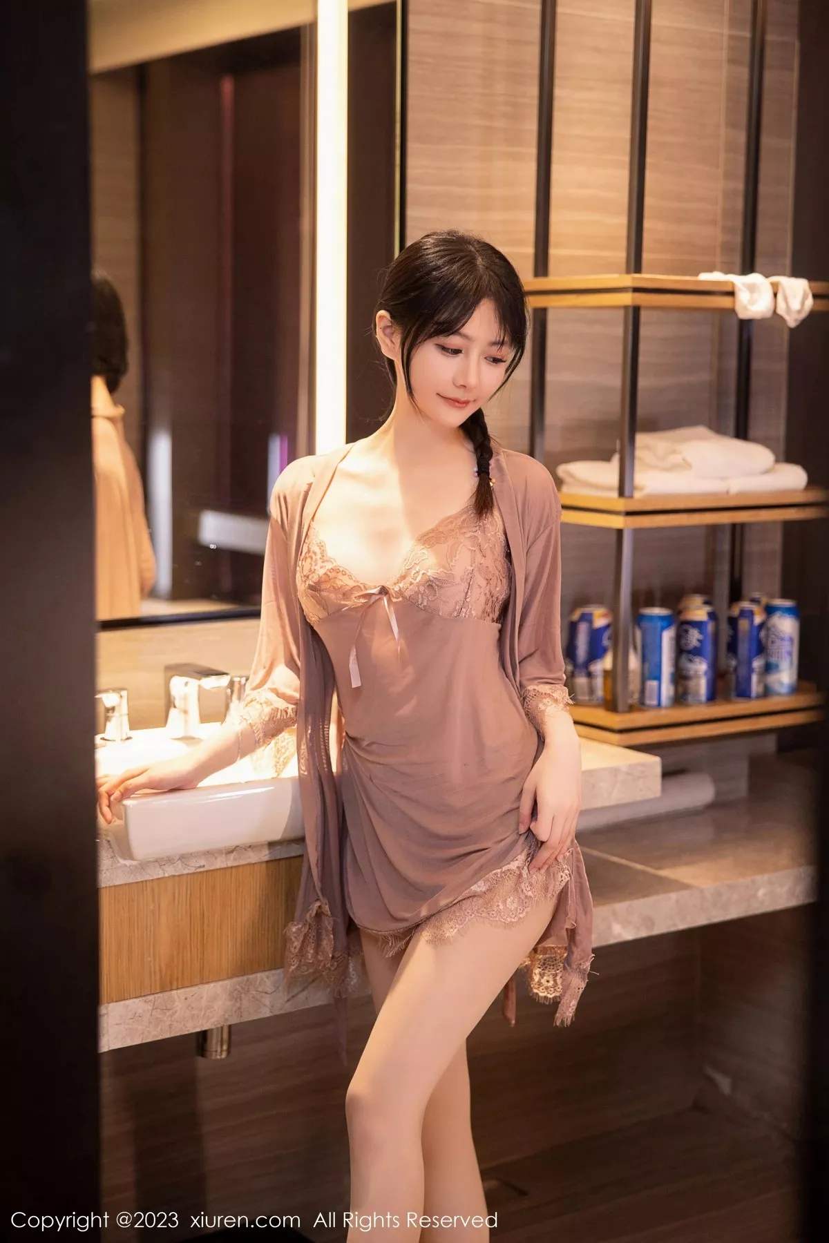 图片[3]-[XiuRen秀人网]第6558期谢小蒽写真-秀人集