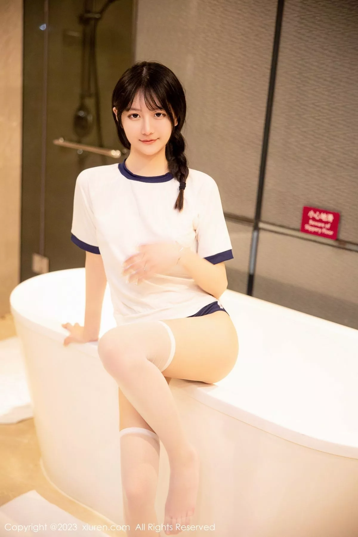 图片[2]-[XiuRen秀人网]第6447期谢小蒽写真-秀人集