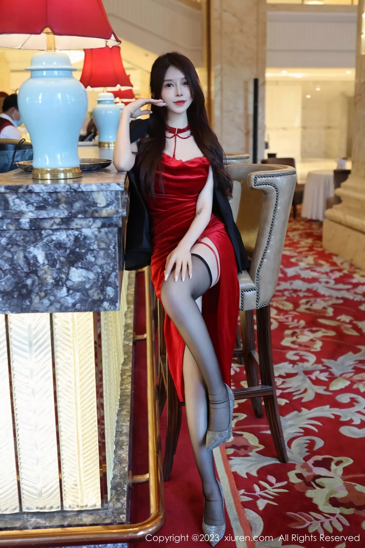 图片[2]-[XiuRen秀人网]第6460期玉兔写真-秀人集