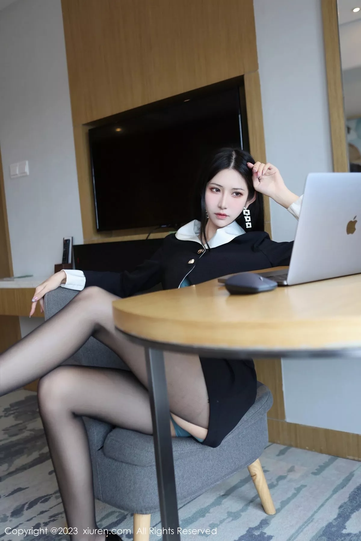 图片[8]-[XiuRen秀人网]第6695期依娜写真-秀人集