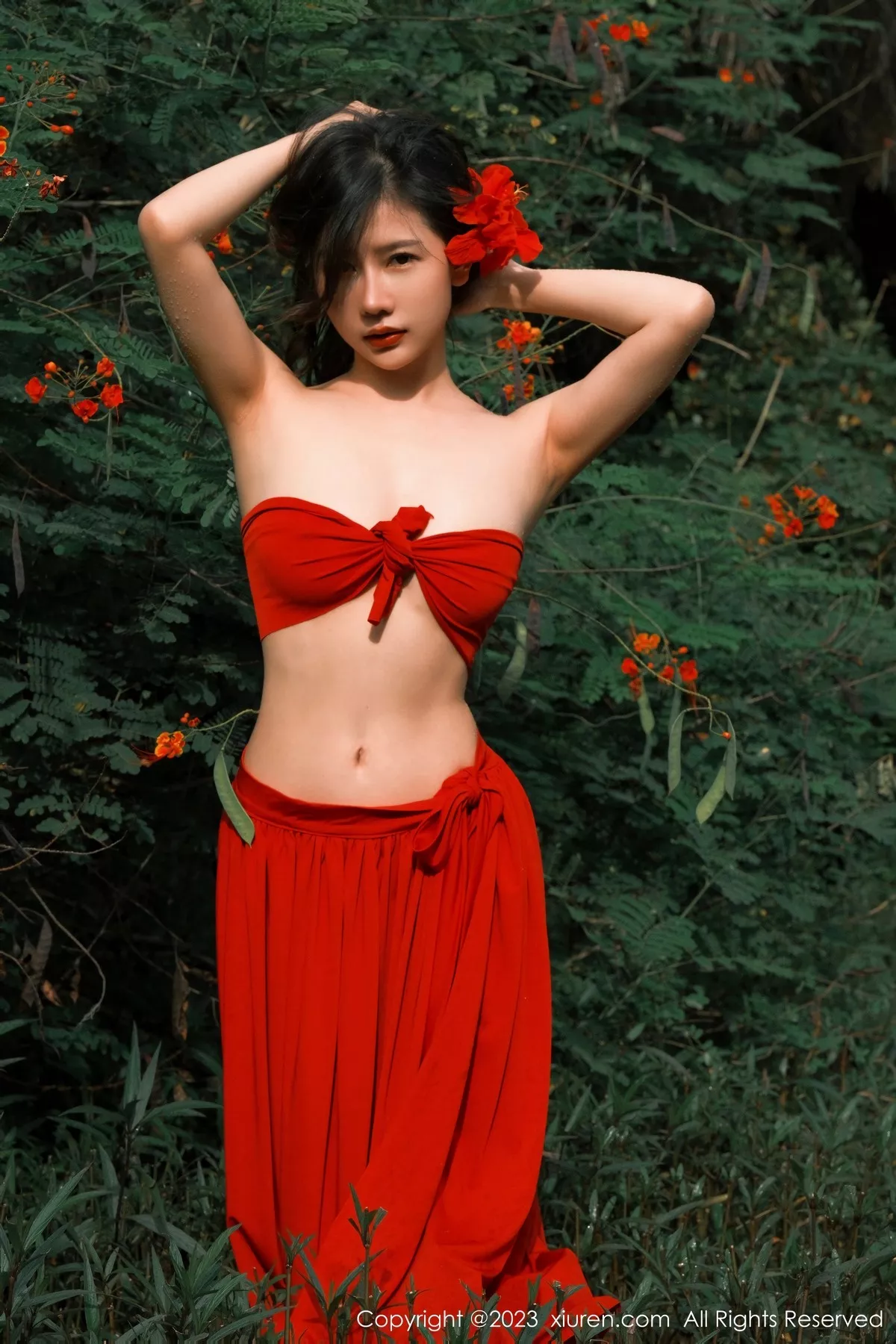 图片[3]-[XiuRen秀人网]第6617期尹甜甜写真-秀人集