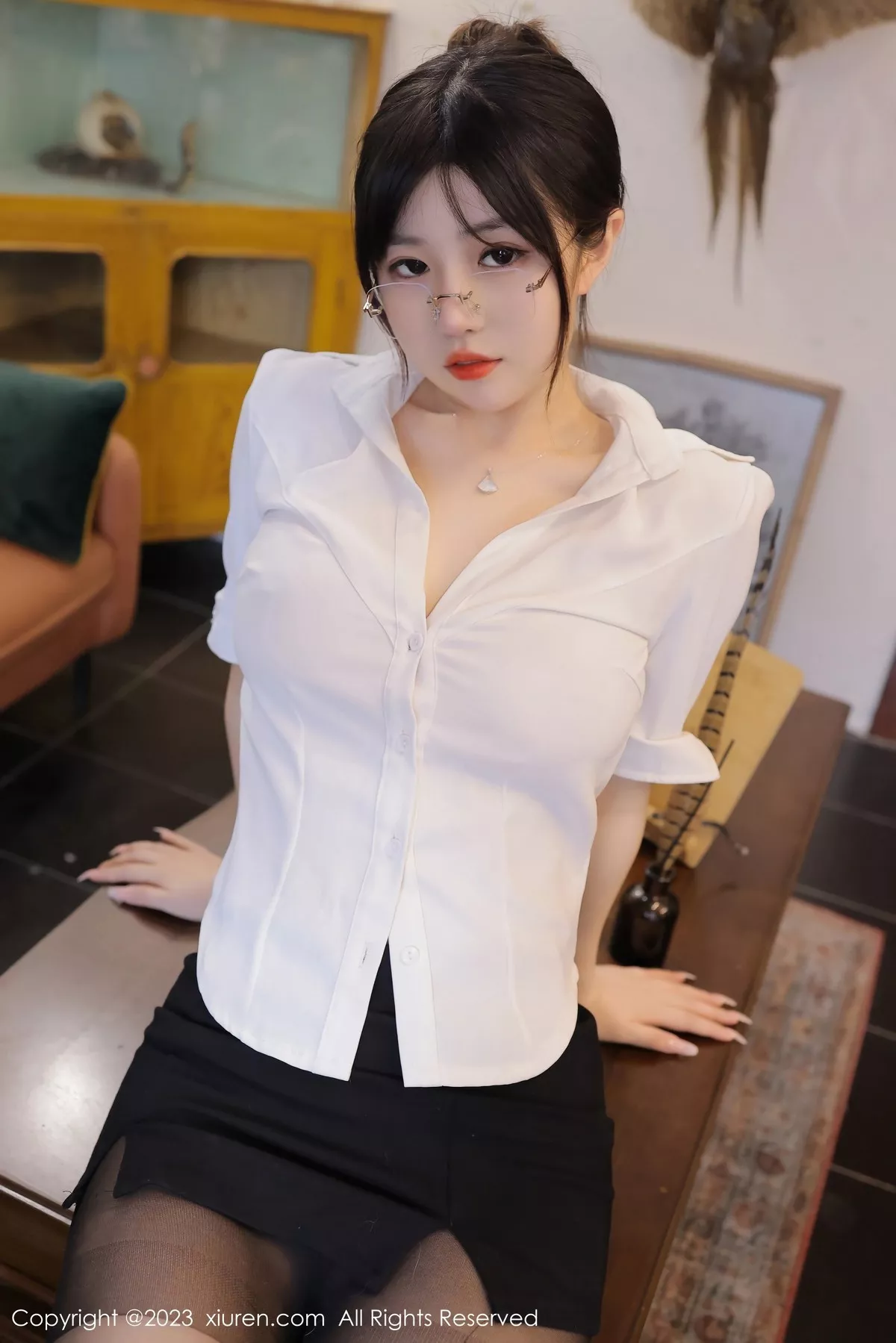 图片[34]-[XiuRen秀人网]第6838期岁小岁写真-秀人集