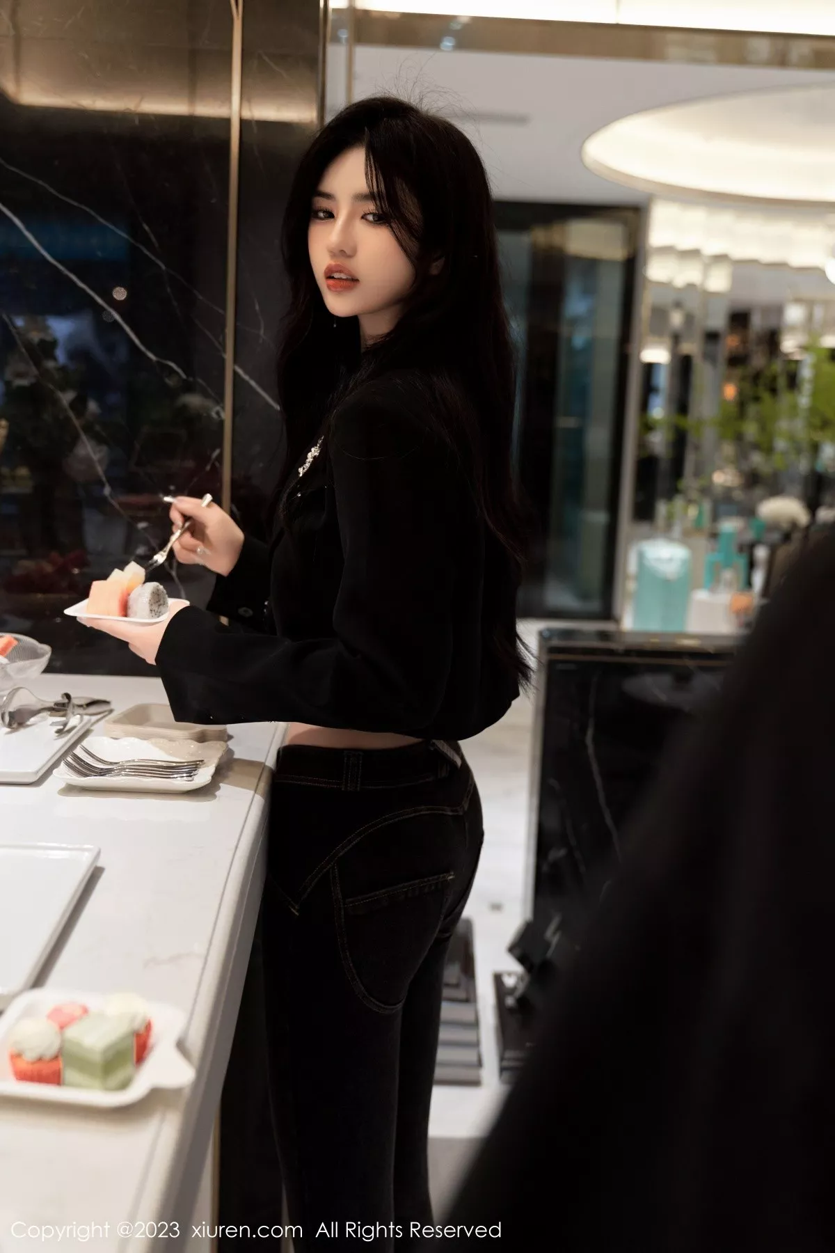 图片[2]-[XiuRen秀人网]第6874期浅浅写真-秀人集
