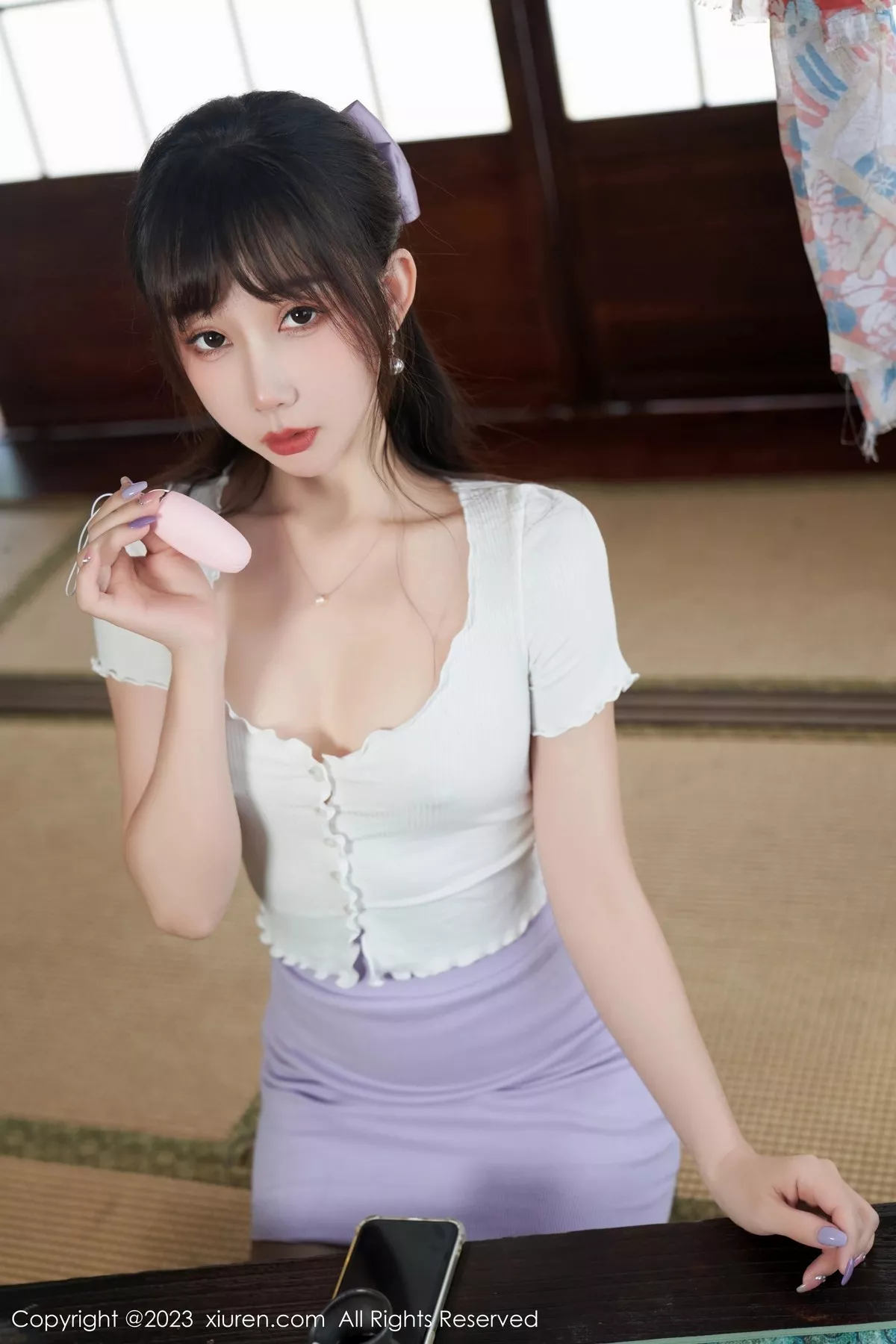 图片[8]-[XiuRen秀人网]第6820期波巧酱写真-秀人集