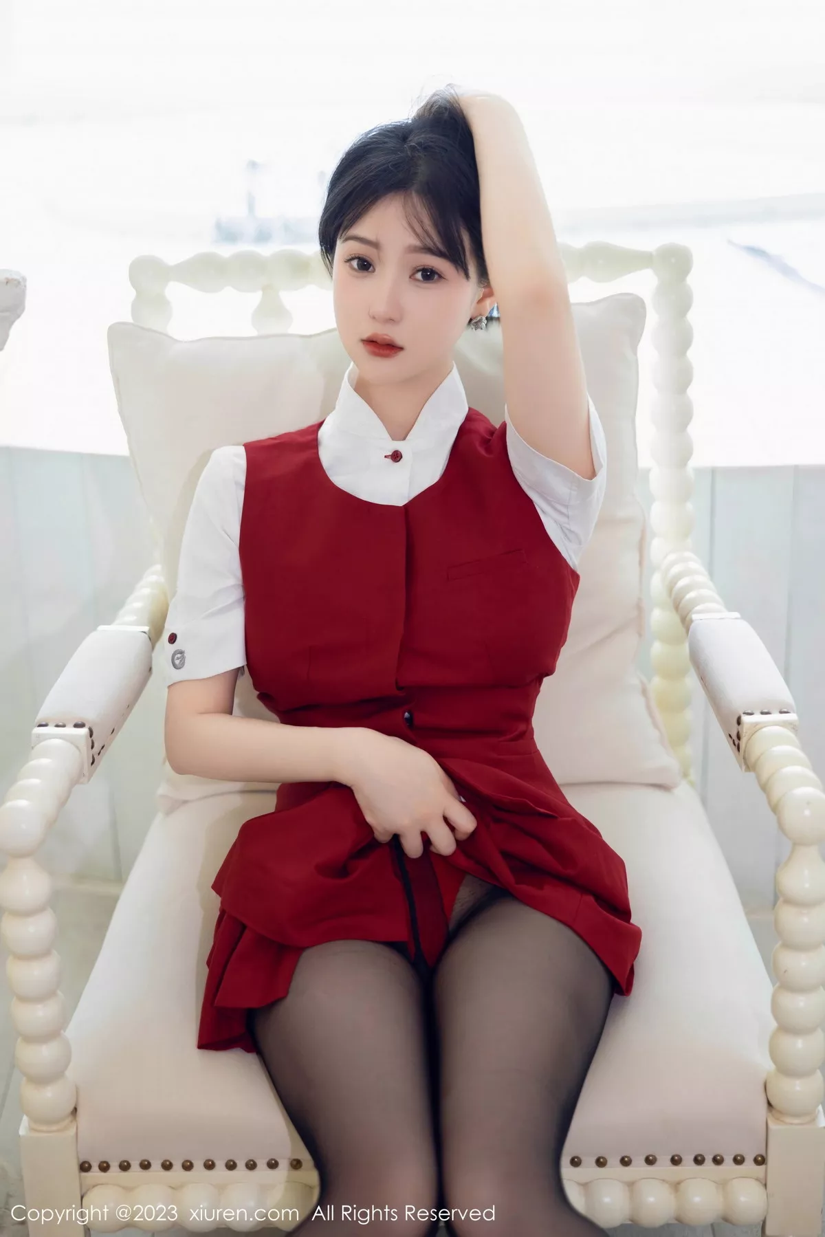 图片[4]-[XiuRen秀人网]第7037期柚琪写真-秀人集