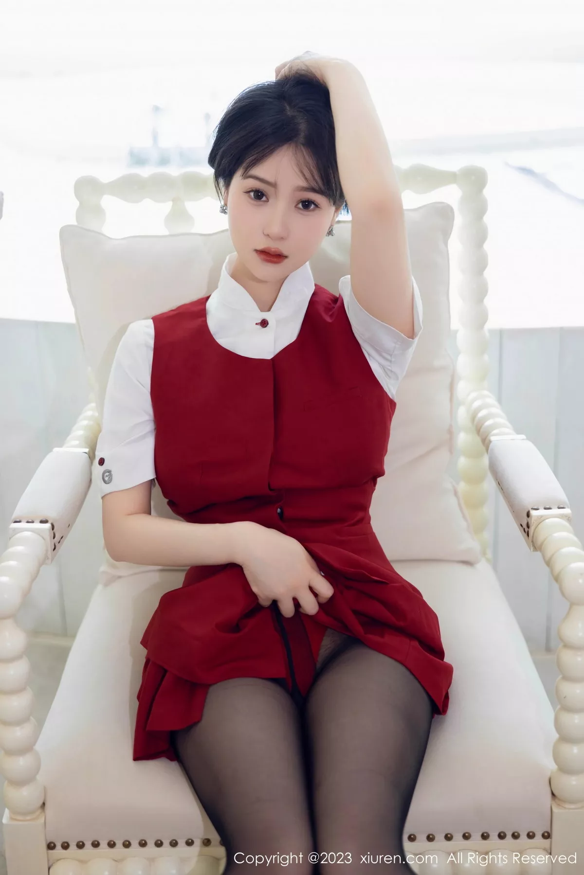 图片[5]-[XiuRen秀人网]第7037期柚琪写真-秀人集