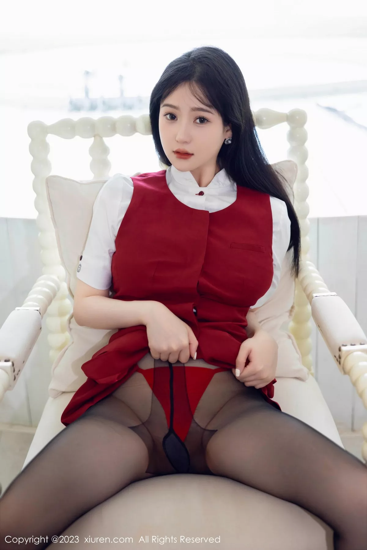 图片[9]-[XiuRen秀人网]第7037期柚琪写真-秀人集