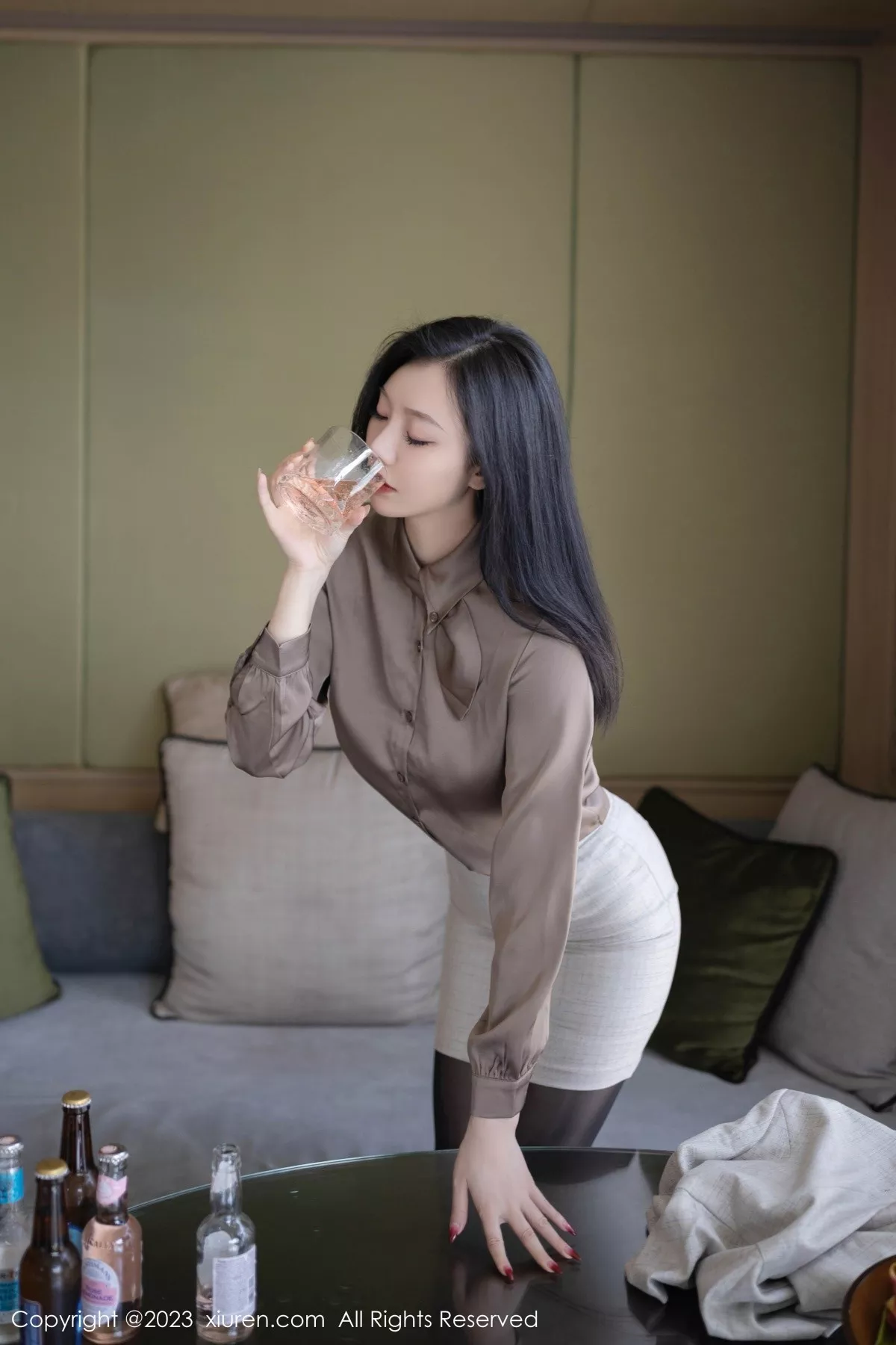 图片[14]-[XiuRen秀人网]第6951期安然写真-秀人集