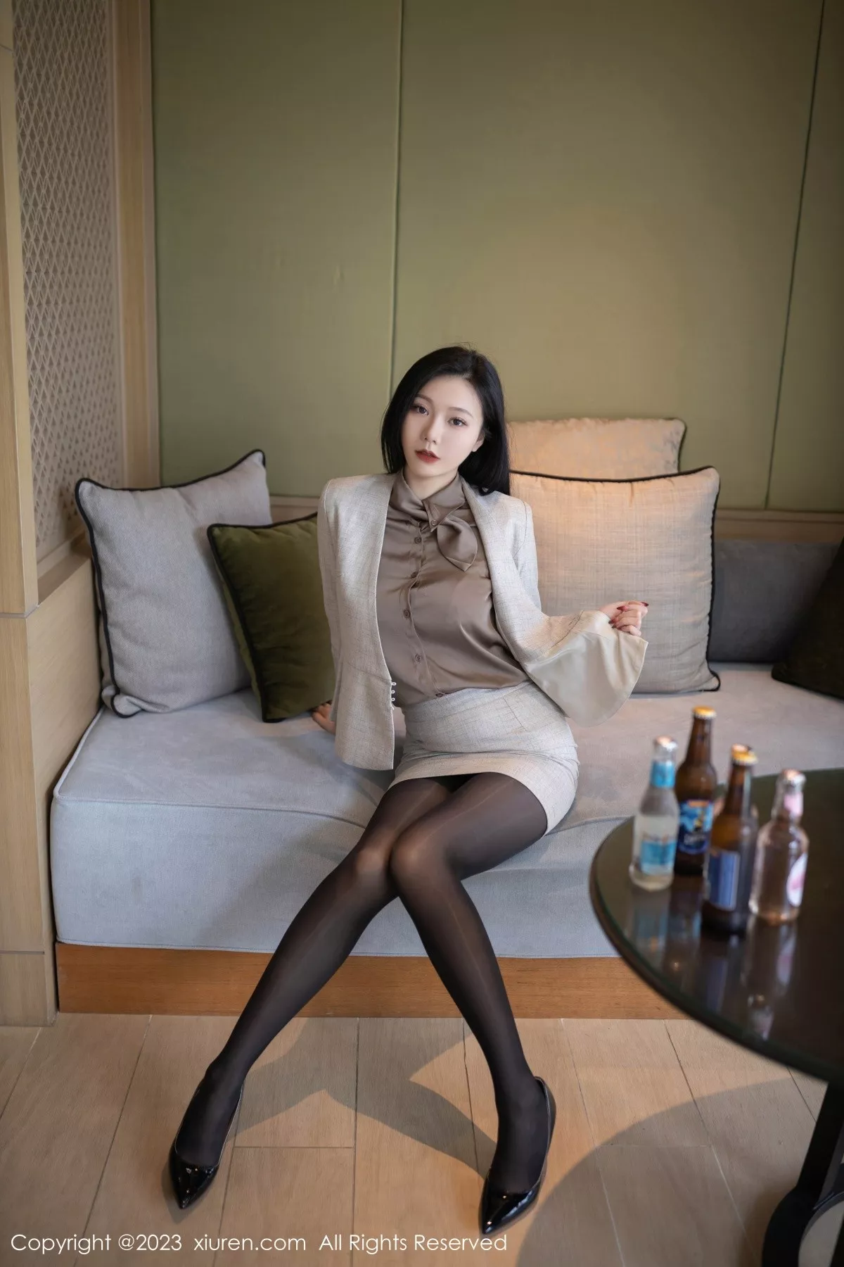 图片[6]-[XiuRen秀人网]第6951期安然写真-秀人集