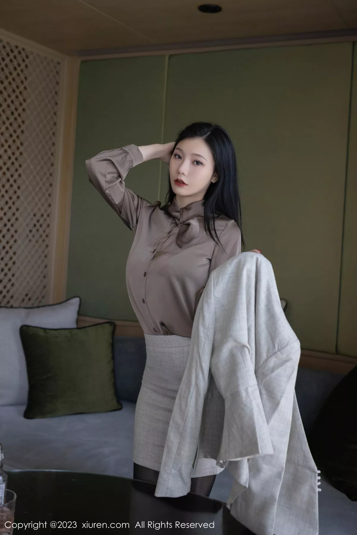 图片[12]-[XiuRen秀人网]第6951期安然写真-秀人集