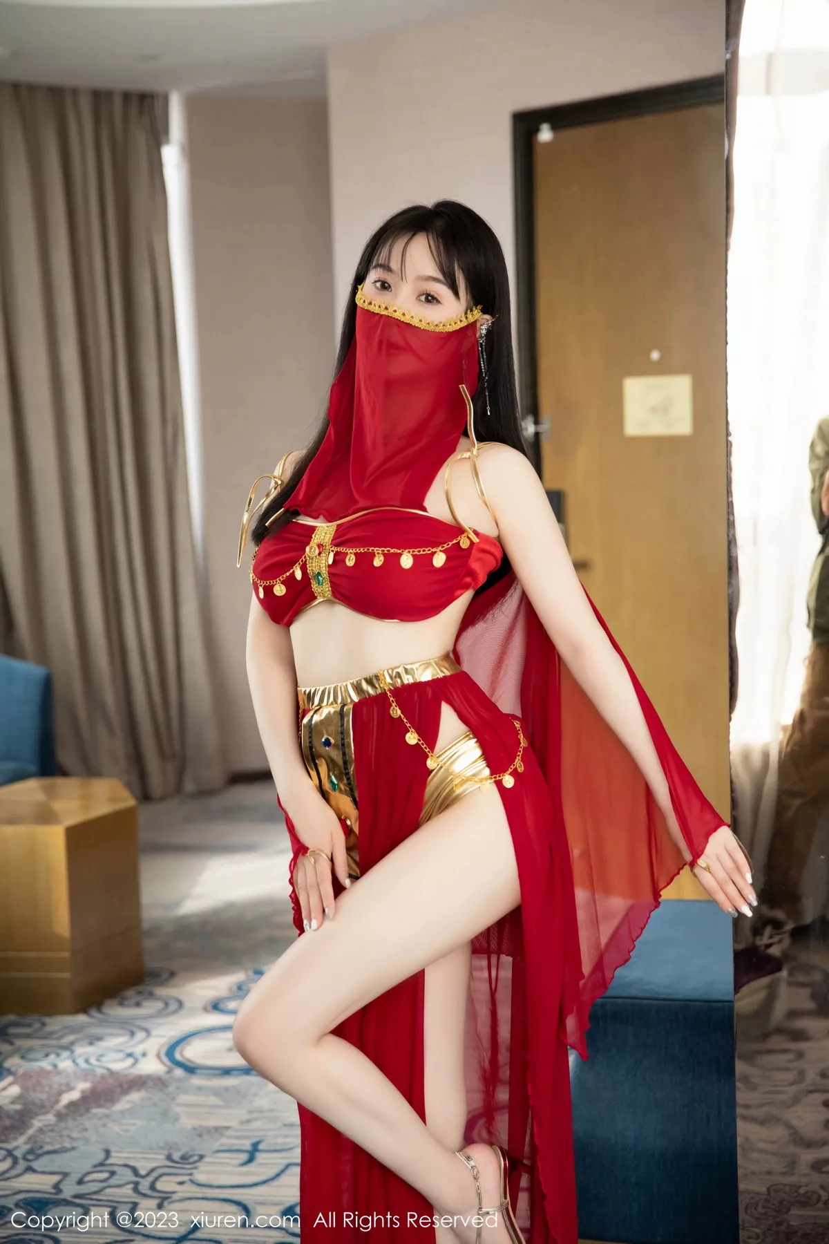 图片[9]-[XiuRen秀人网]第7103期柚琪写真-秀人集