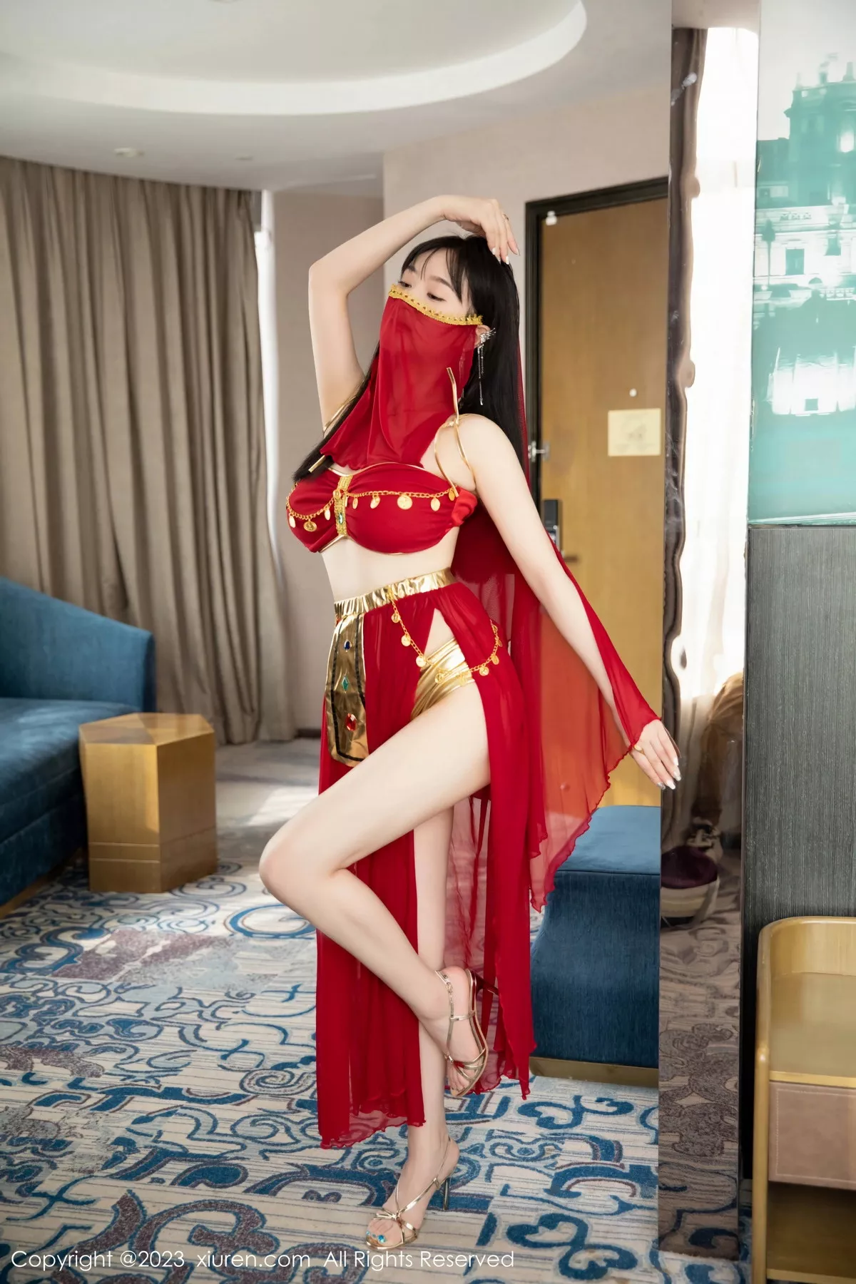图片[10]-[XiuRen秀人网]第7103期柚琪写真-秀人集