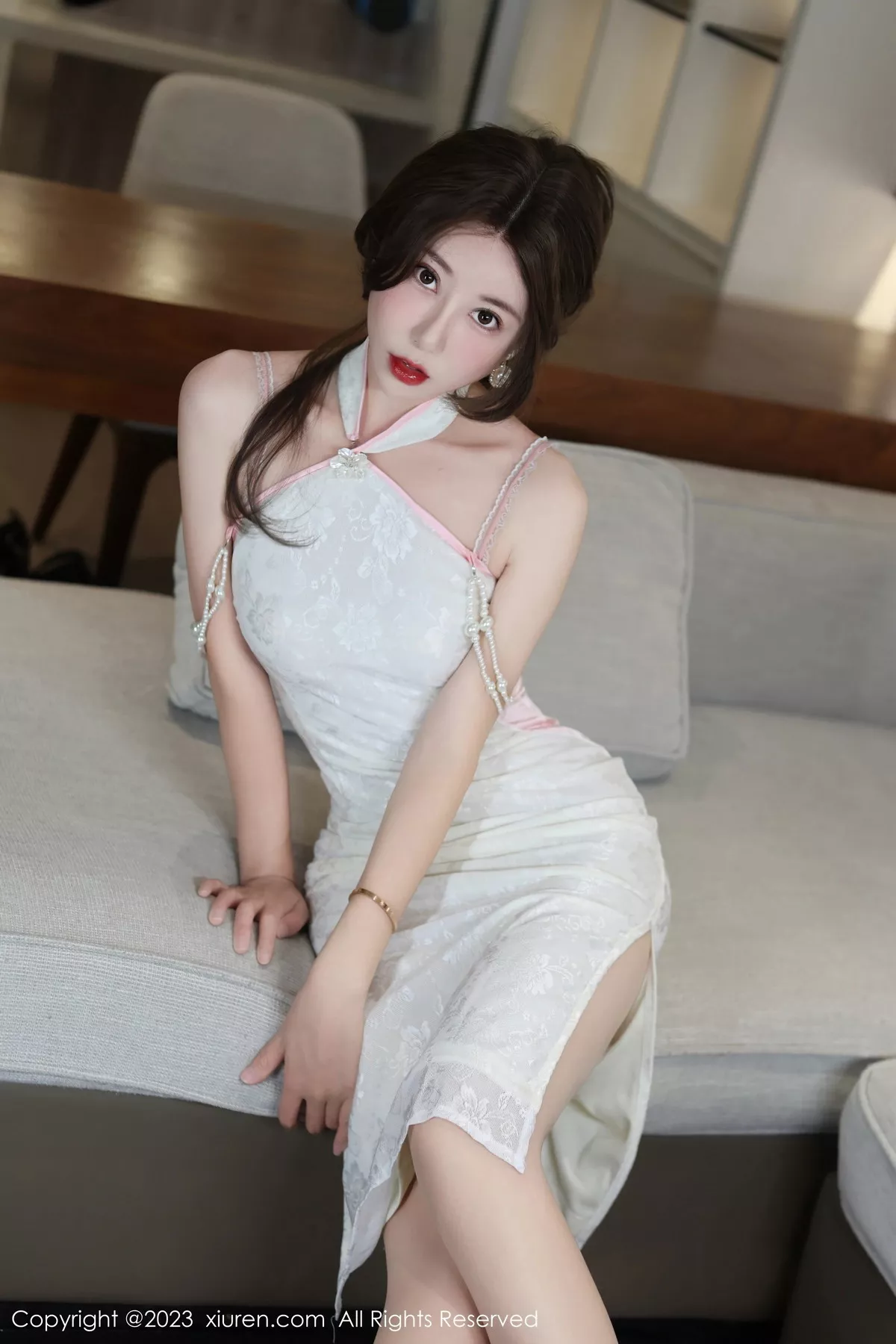 图片[2]-[XiuRen秀人网]第7334期白笑笑写真-秀人集