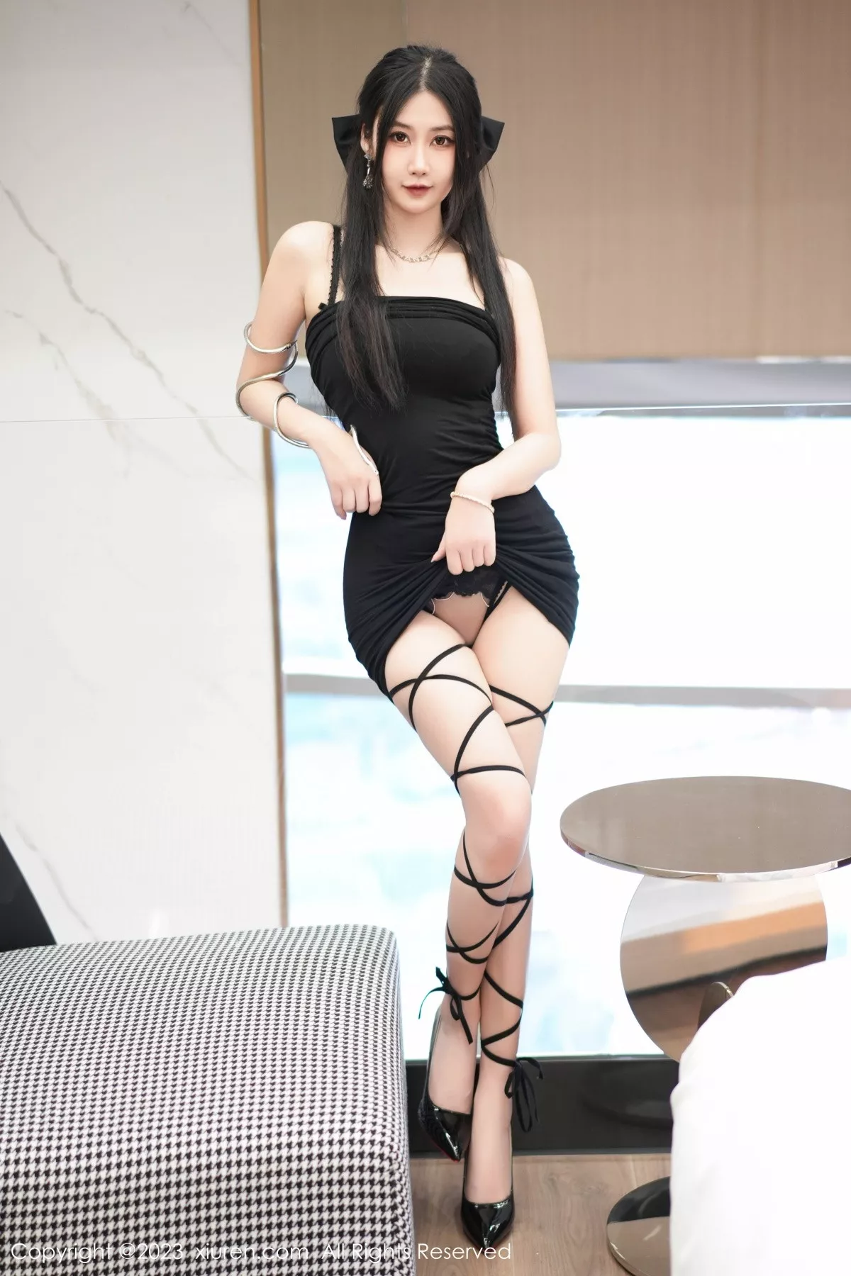 图片[3]-[XiuRen秀人网]第7394期阿姣写真-秀人集