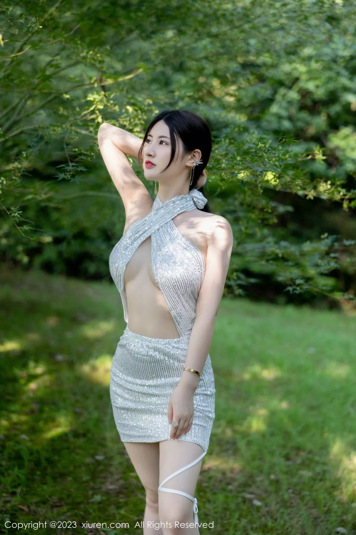 图片[3]-[XiuRen秀人网]第7441期诗诗写真-秀人集