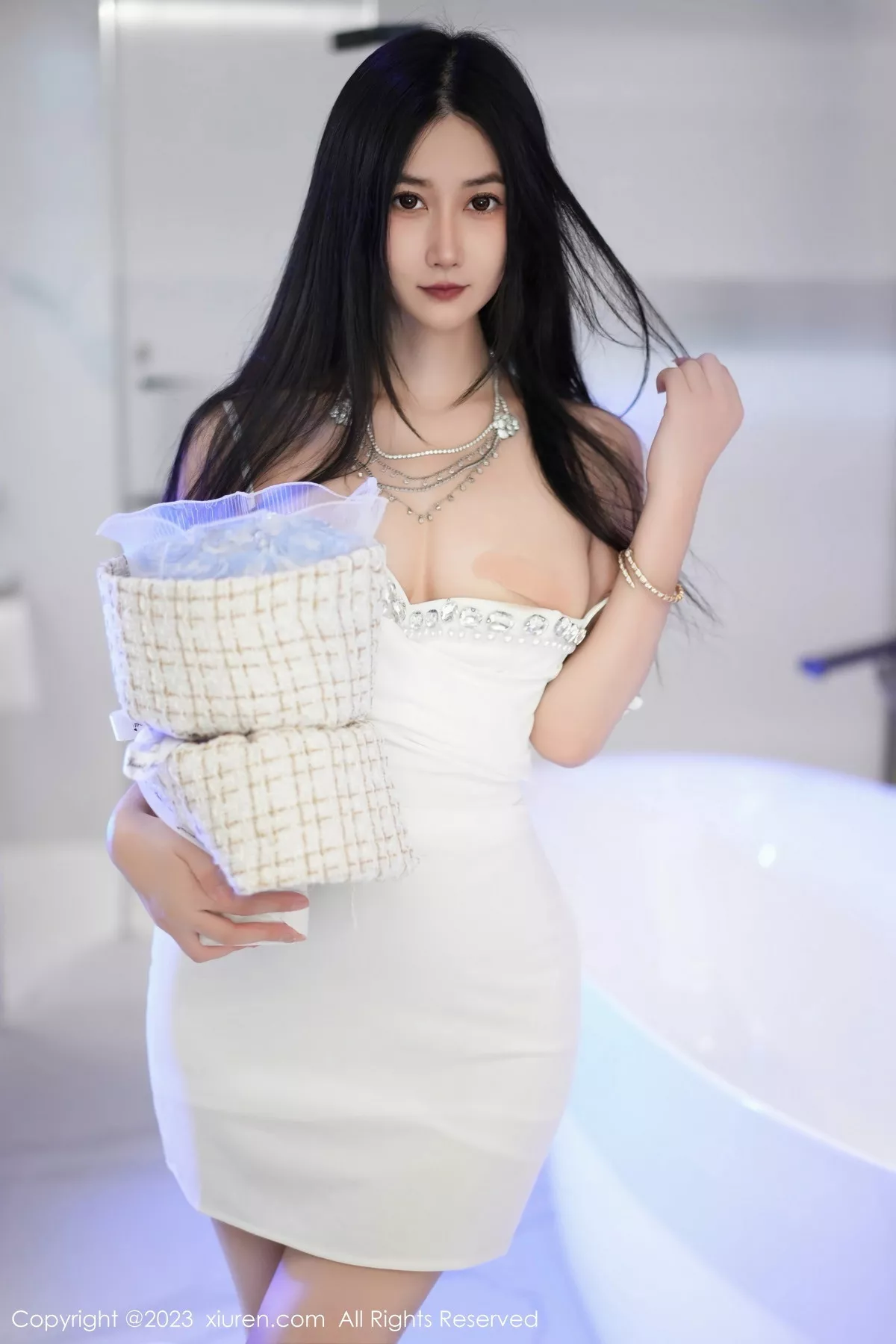 图片[12]-[XiuRen秀人网]第7447期阿姣写真-秀人集