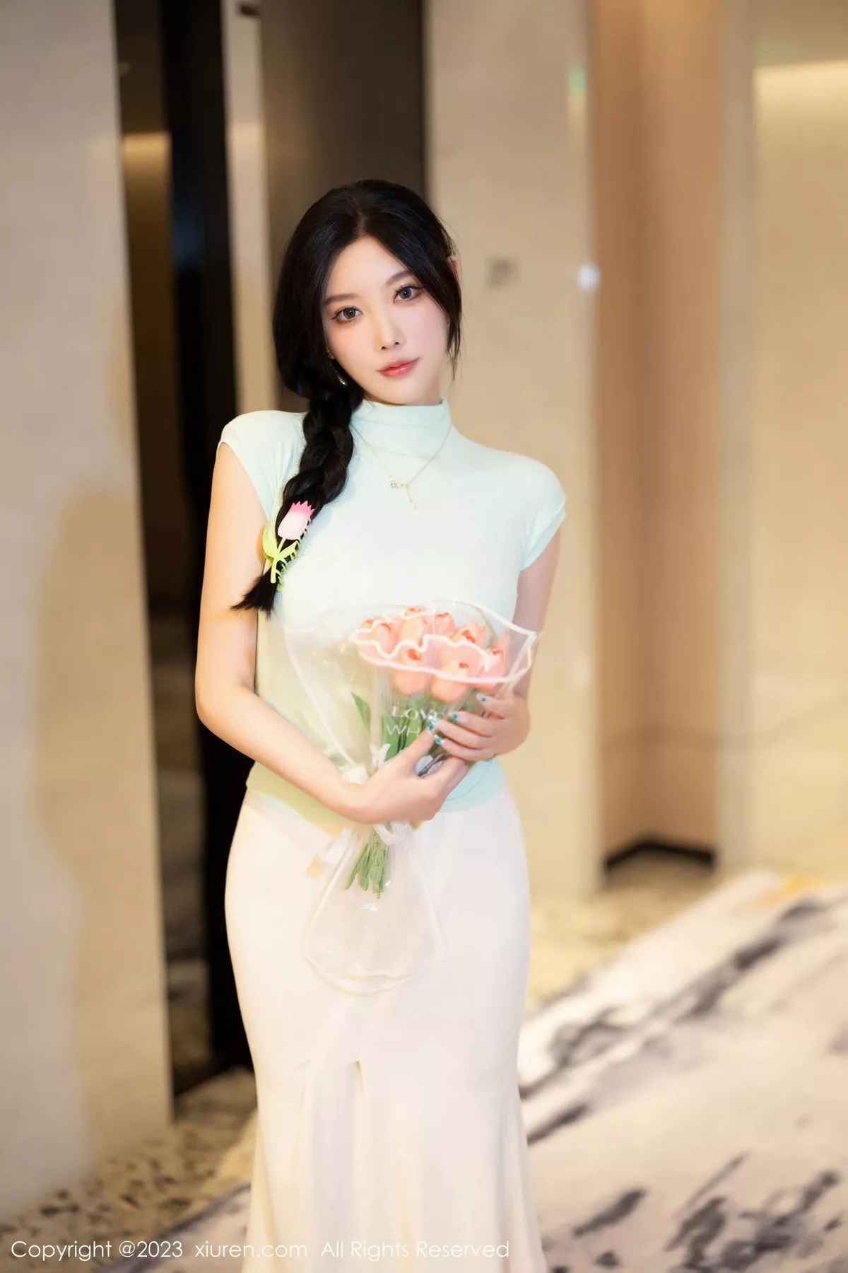 图片[7]-[XiuRen秀人网]第7481期杨晨晨写真-秀人集
