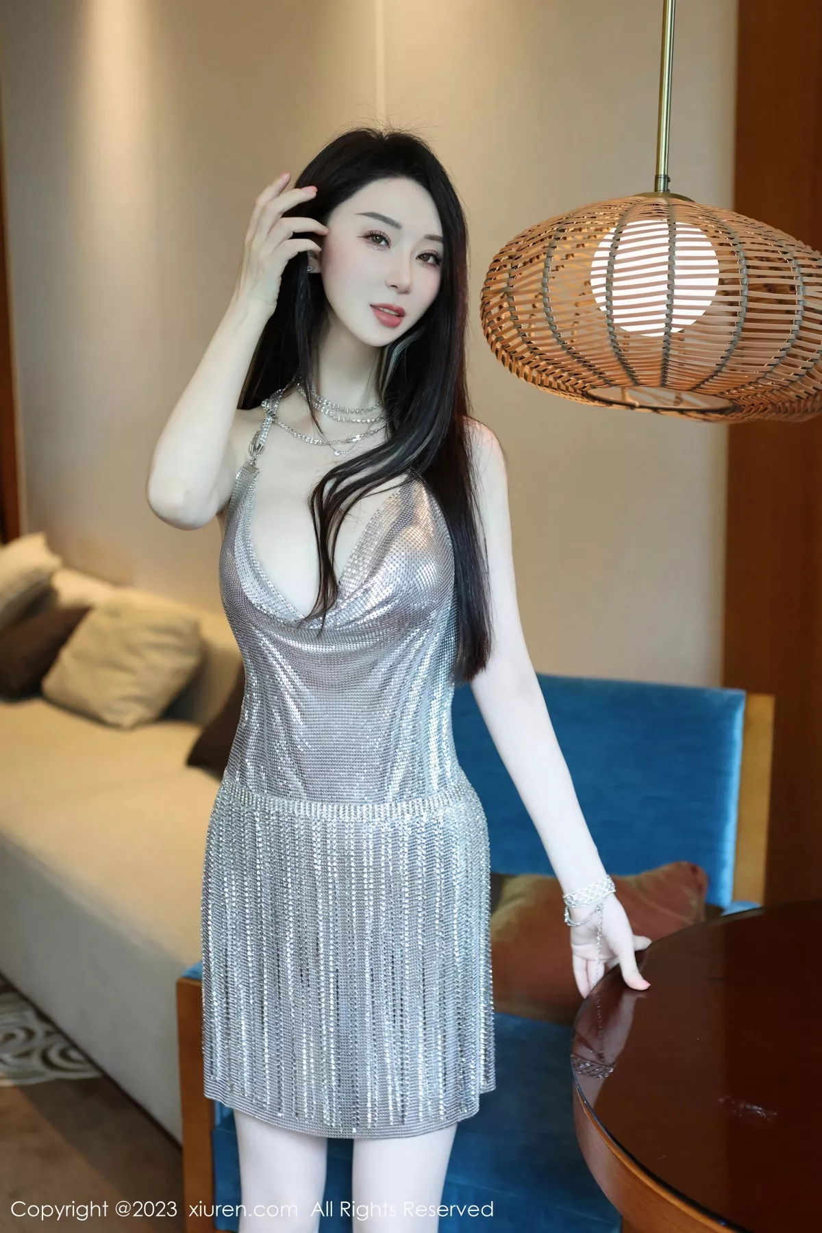 图片[6]-[XiuRen秀人网]第7483期田兮白写真-秀人集