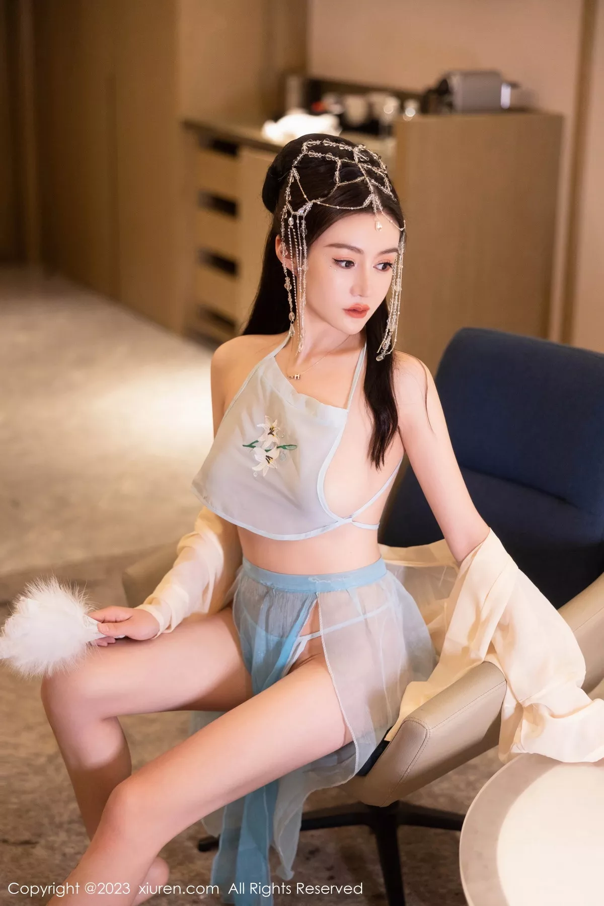 图片[11]-[XiuRen秀人网]第7514期唐宁宁写真-秀人集