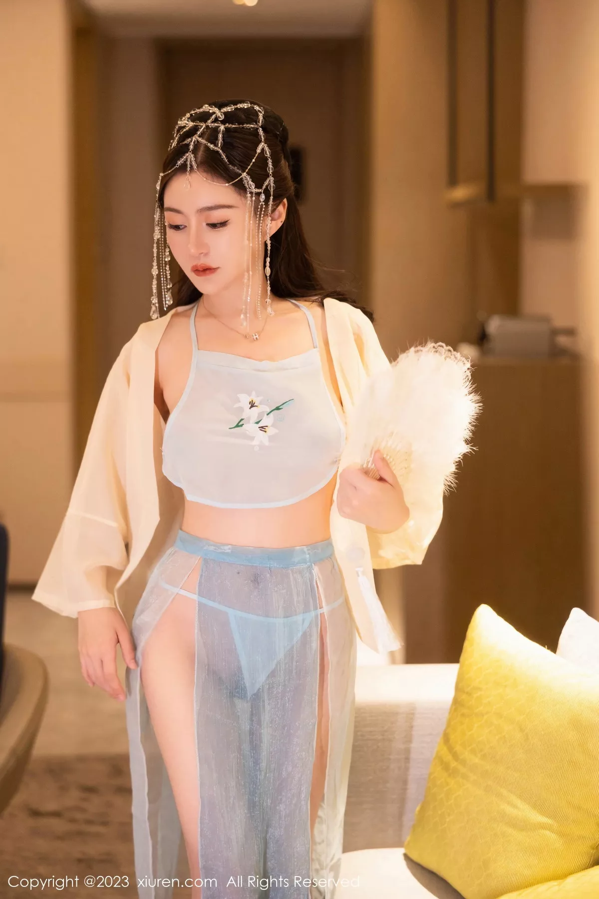 图片[5]-[XiuRen秀人网]第7514期唐宁宁写真-秀人集