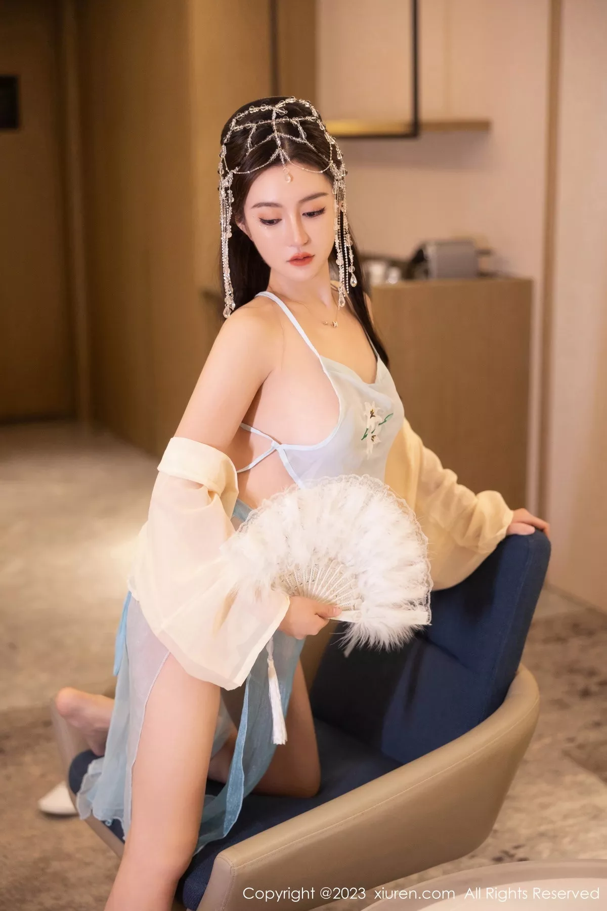 图片[23]-[XiuRen秀人网]第7514期唐宁宁写真-秀人集