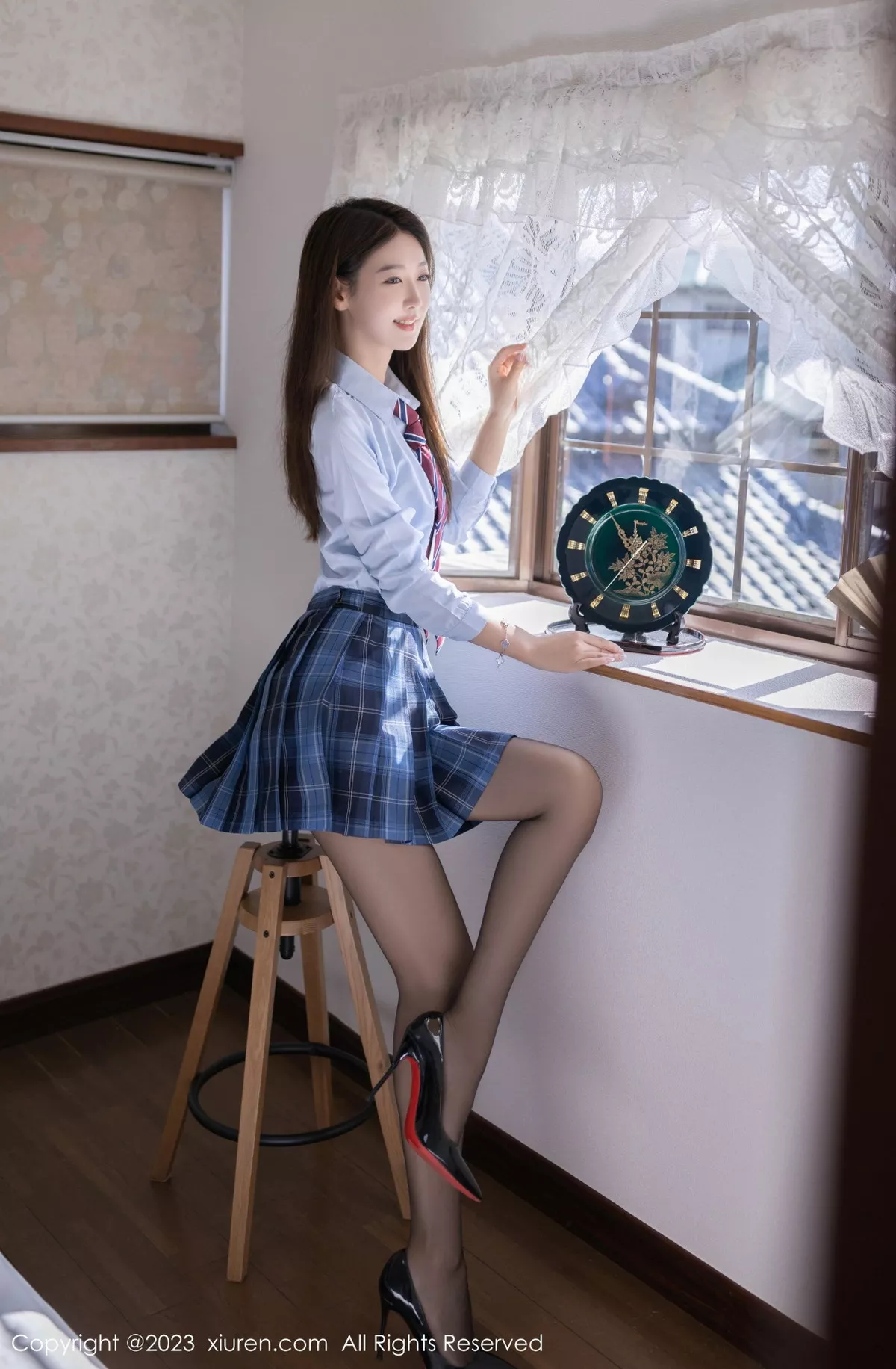 图片[4]-[XiuRen秀人网]第7585期唐安琪写真-秀人集