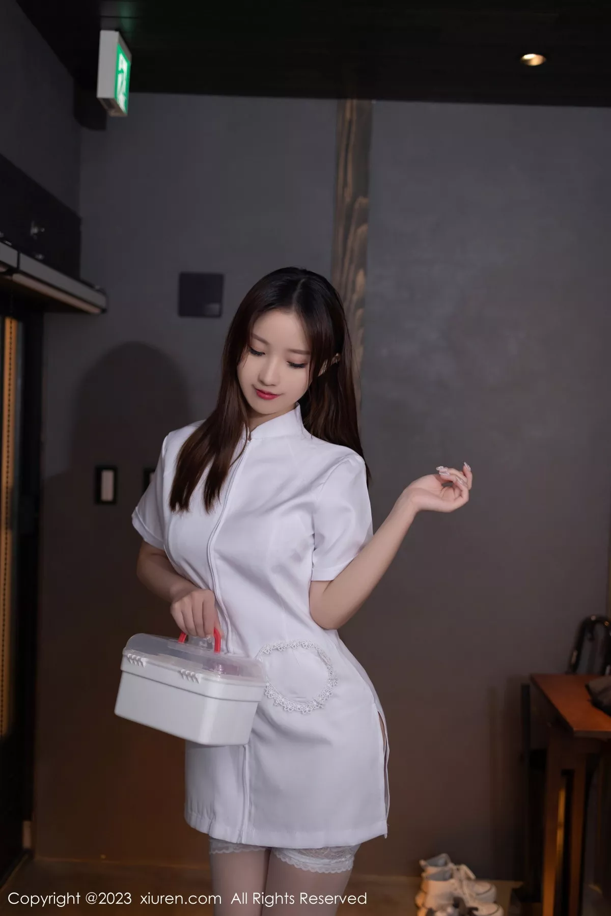 图片[8]-[XiuRen秀人网]第7596期杏子写真-秀人集