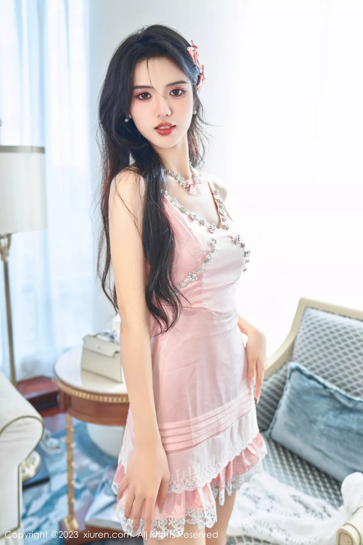 图片[12]-[XiuRen秀人网]第7595期浅浅写真-秀人集