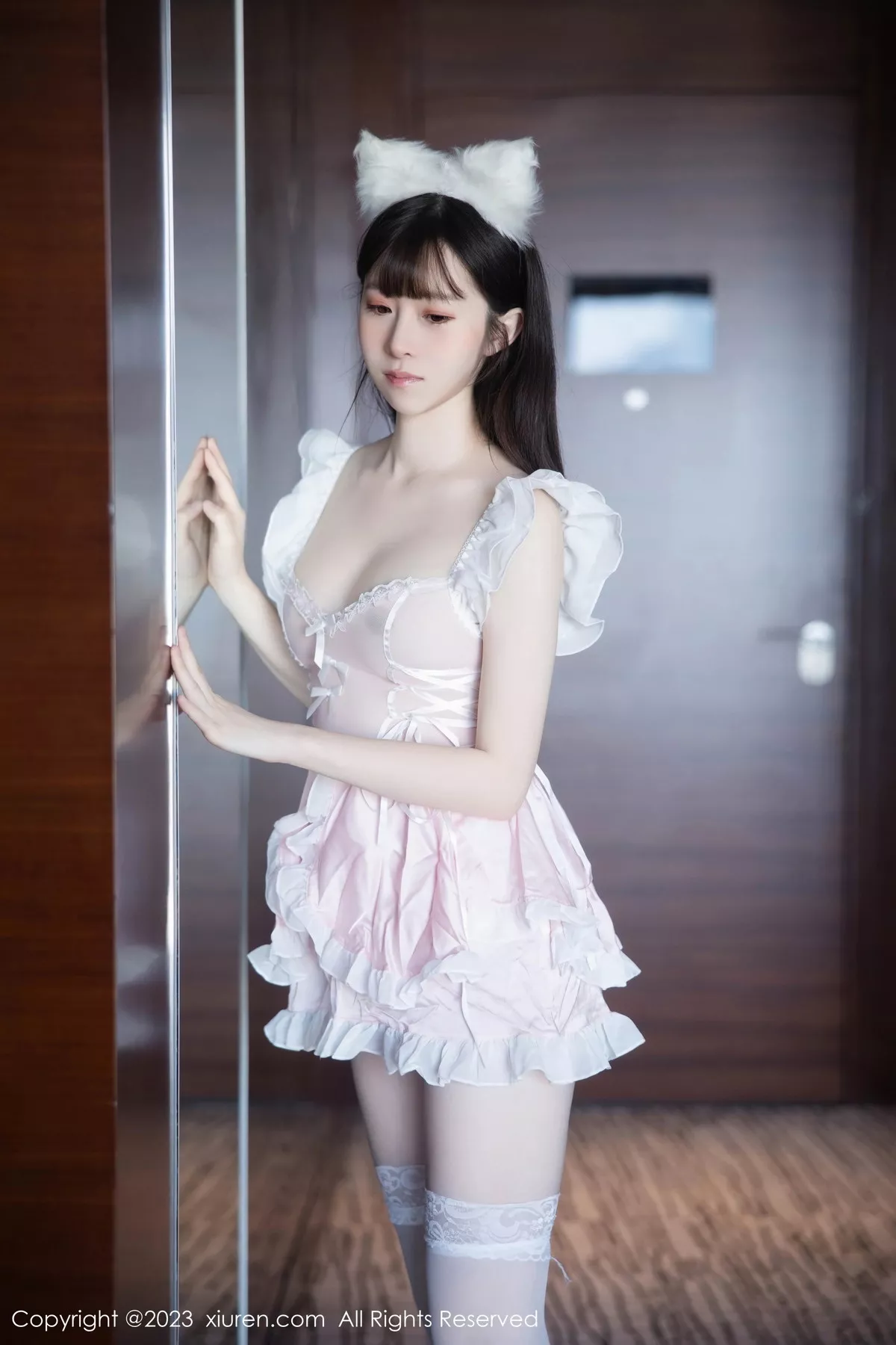 图片[2]-[XiuRen秀人网]第7602期林悠悠写真-秀人集