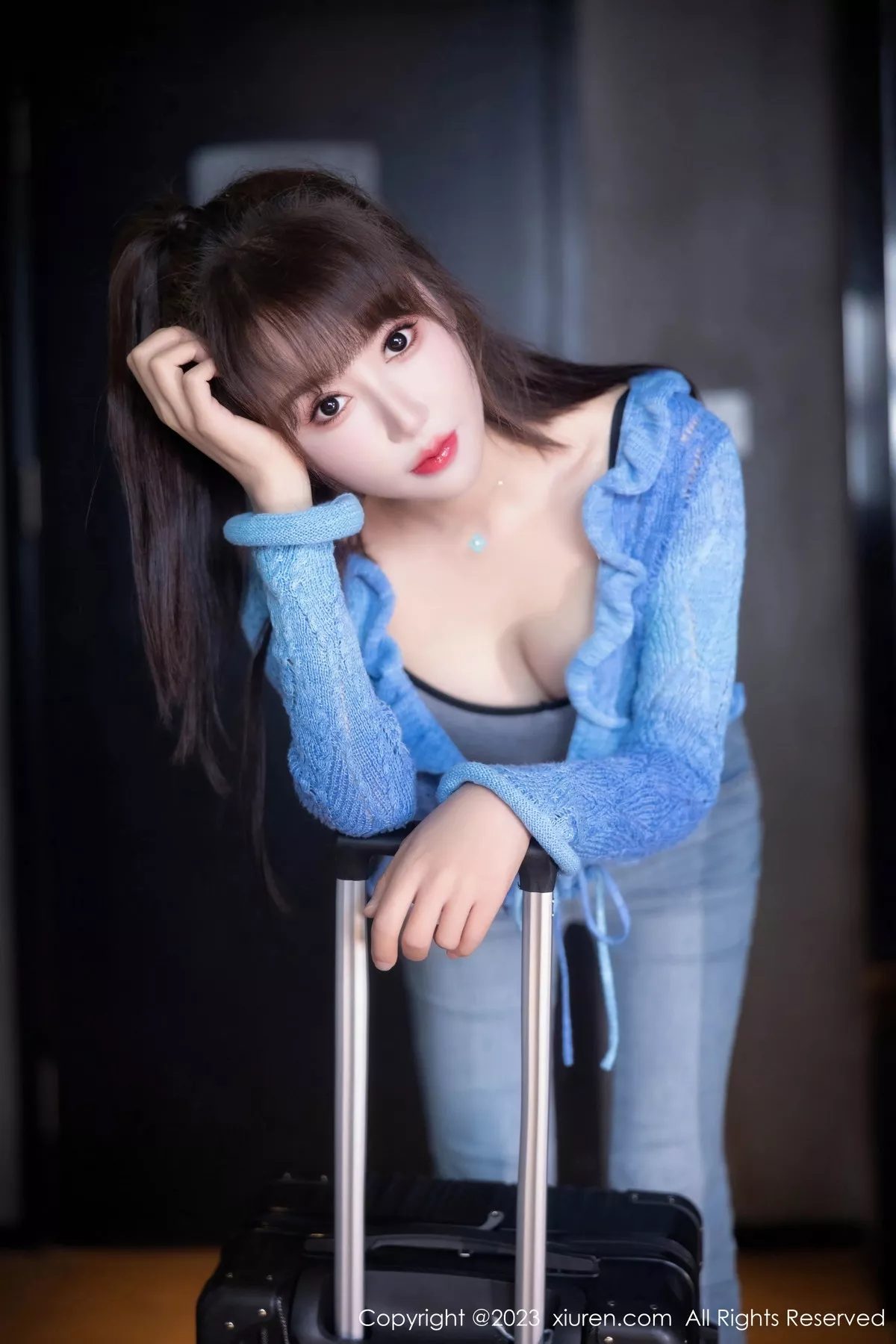 图片[9]-[XiuRen秀人网]第7540期白笑笑写真-秀人集
