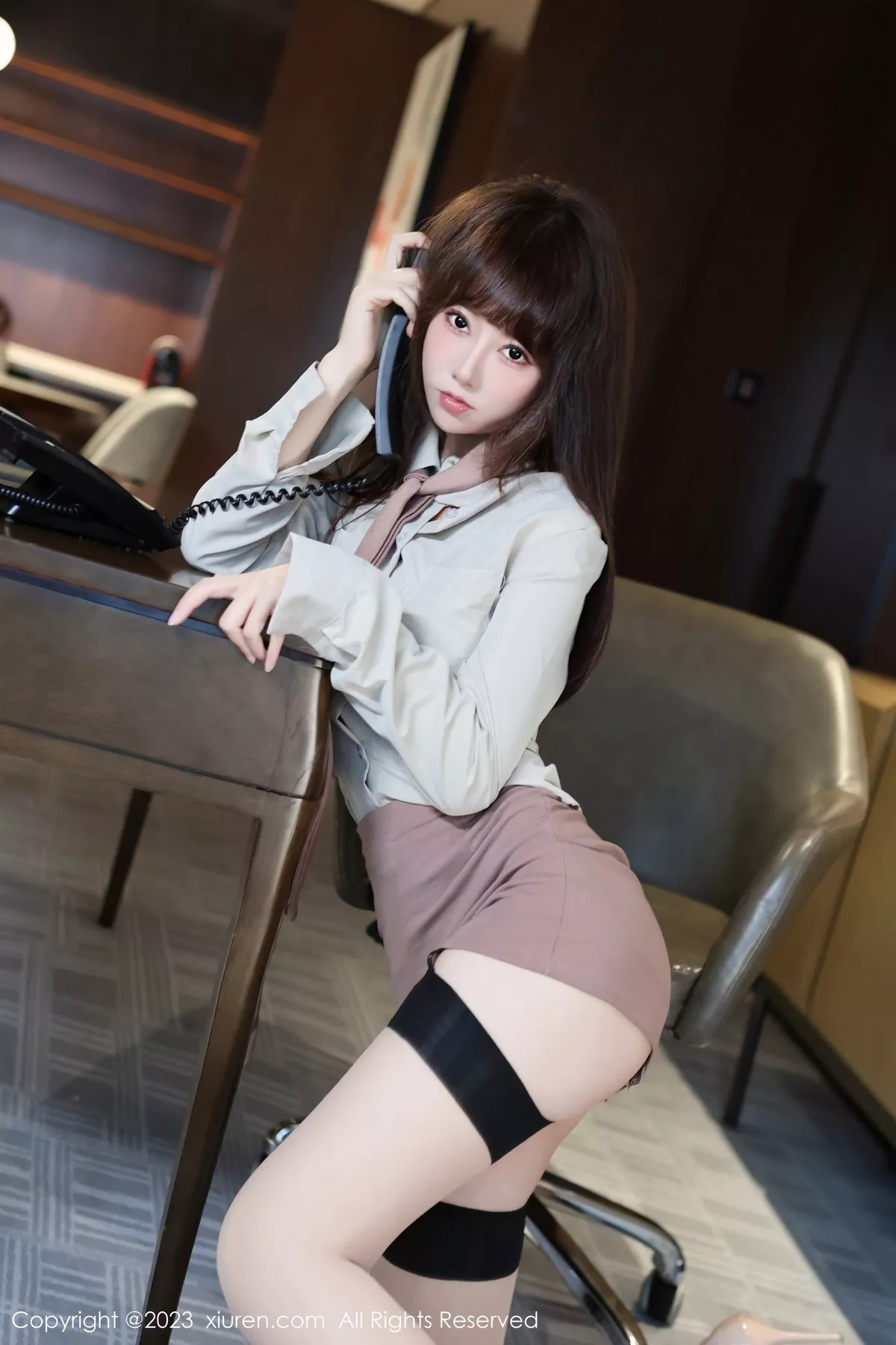 图片[15]-[XiuRen秀人网]第7643期白笑笑写真-秀人集
