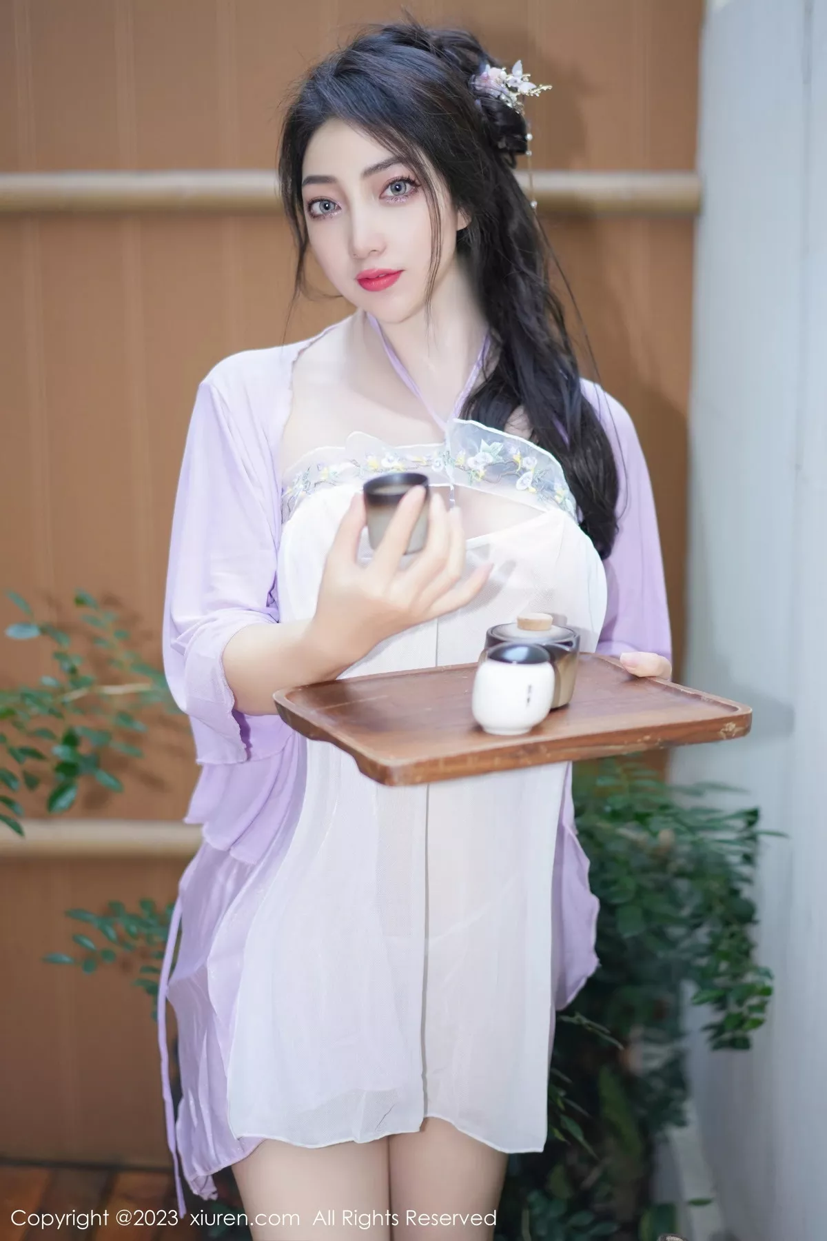 图片[2]-[XiuRen秀人网]第7665期娇喘JC写真-秀人集
