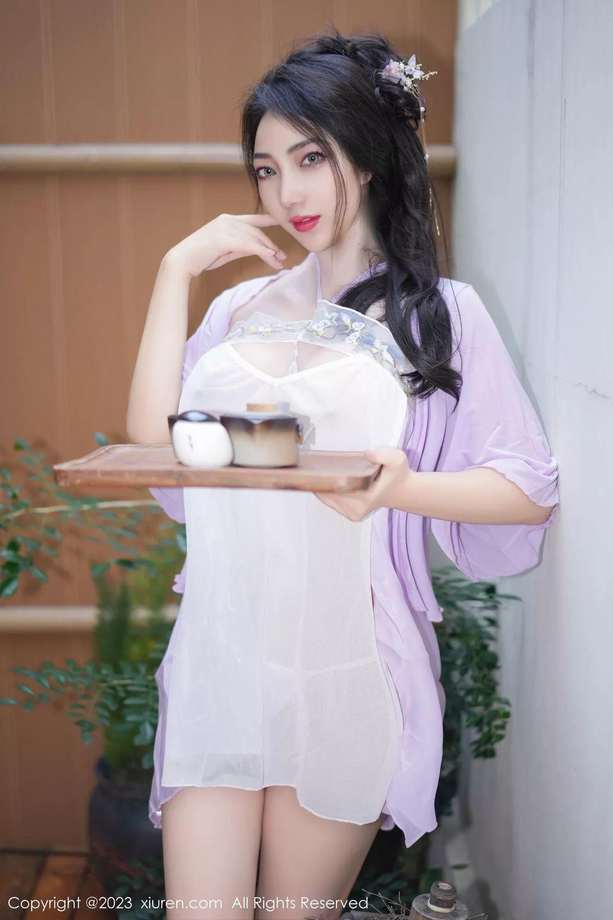 图片[6]-[XiuRen秀人网]第7665期娇喘JC写真-秀人集