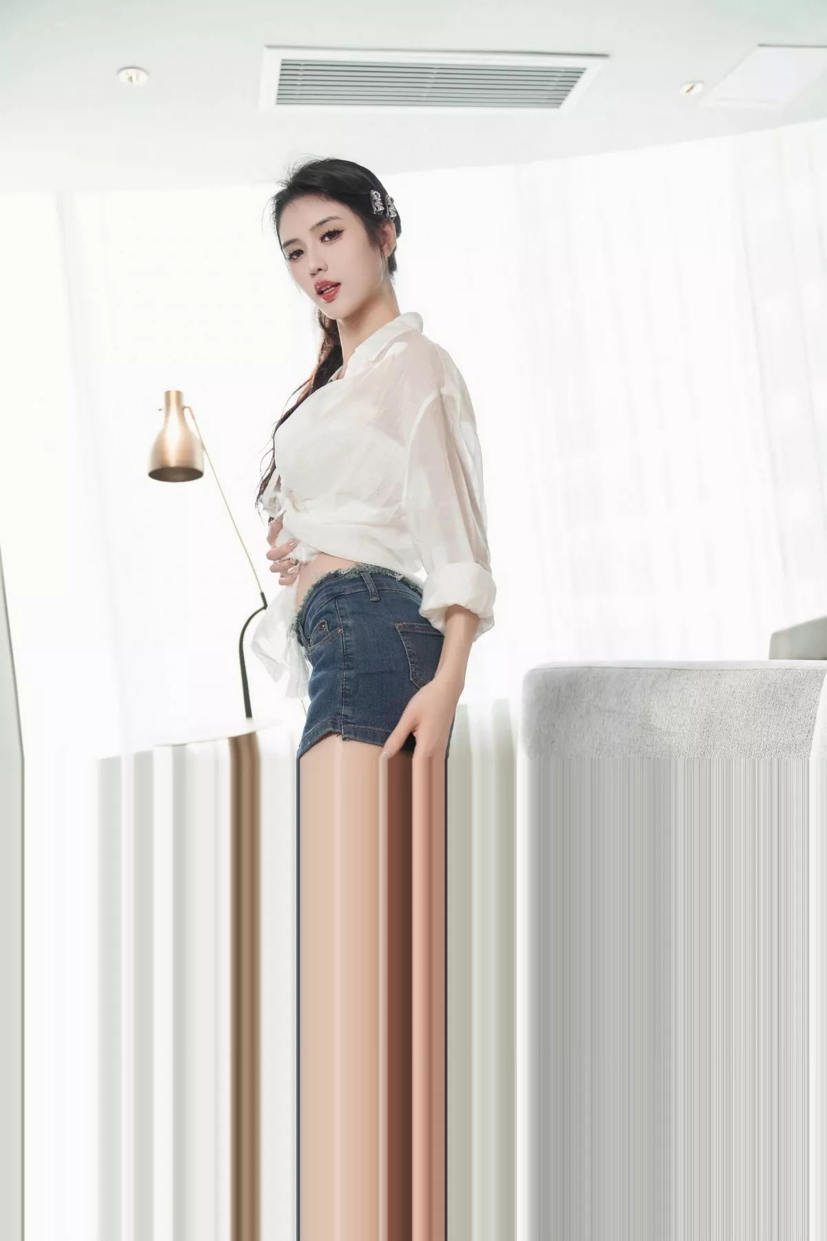 图片[46]-[XiuRen秀人网]第7667期浅浅写真-秀人集