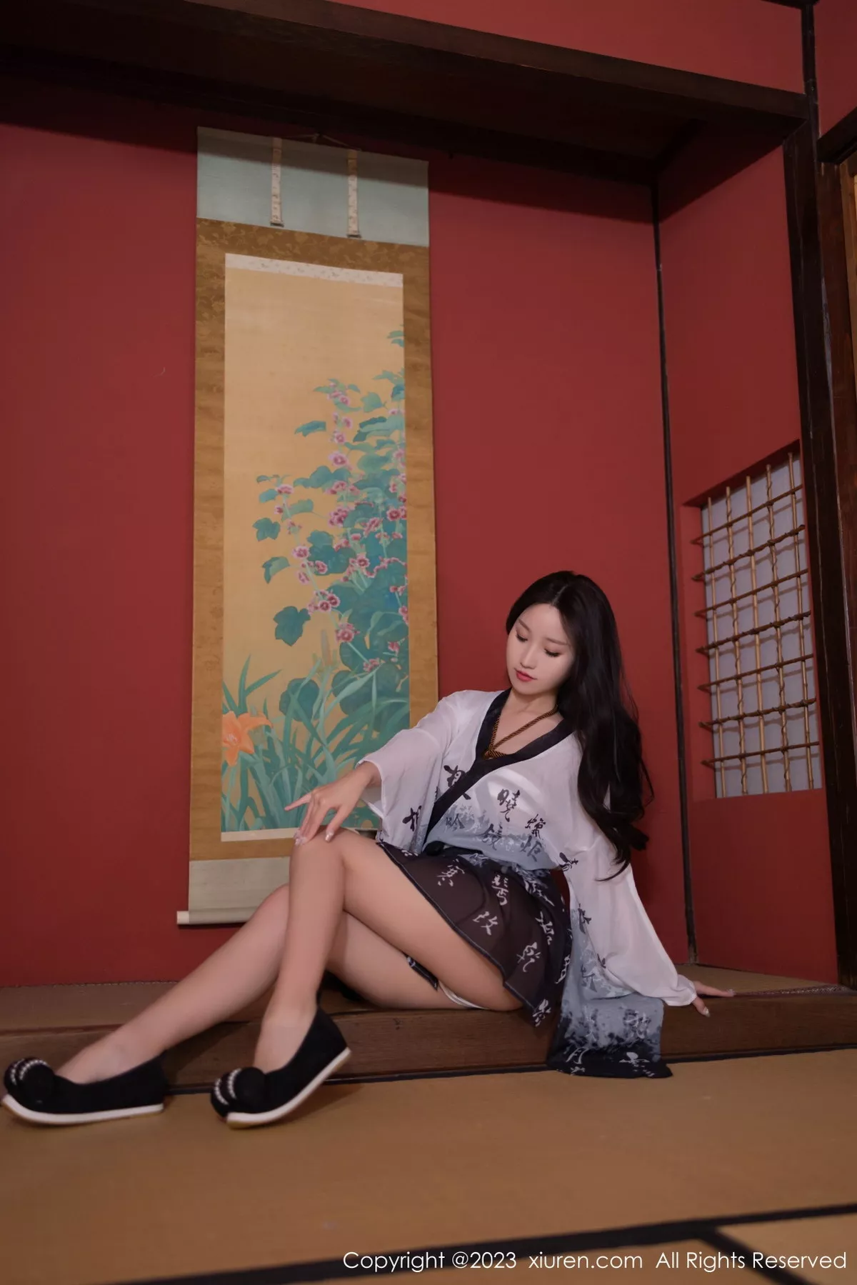 图片[4]-[XiuRen秀人网]第7561期杏子写真-秀人集