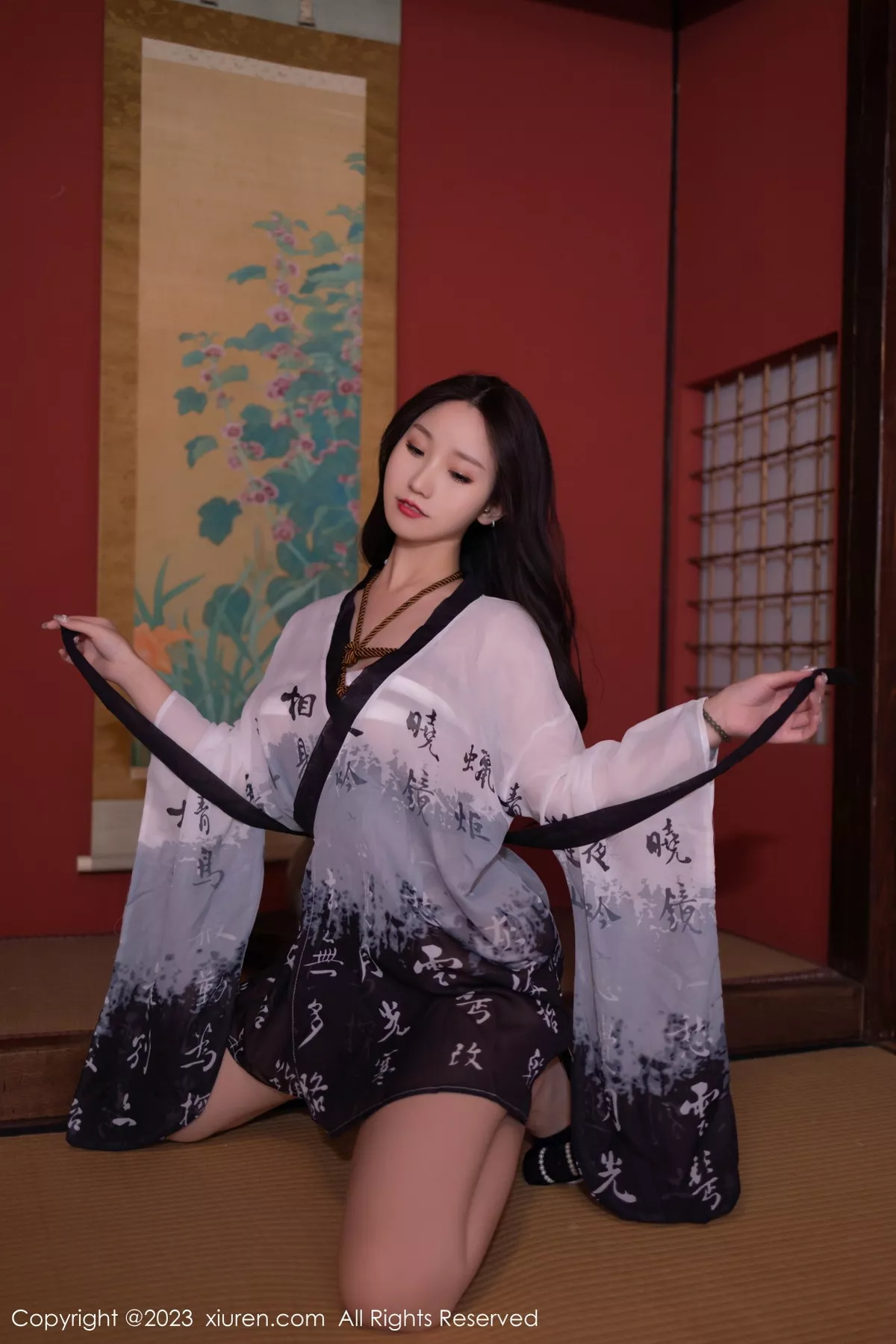 图片[9]-[XiuRen秀人网]第7561期杏子写真-秀人集