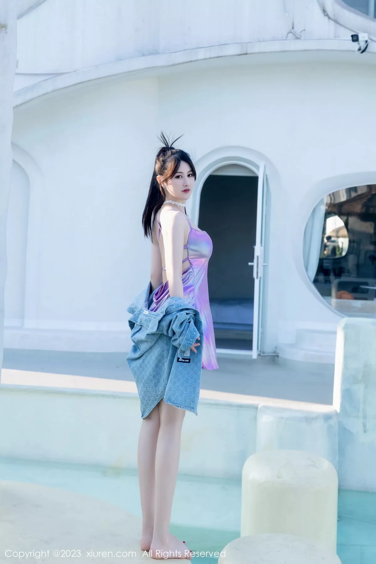 图片[11]-[XiuRen秀人网]第7565期诗诗写真-秀人集