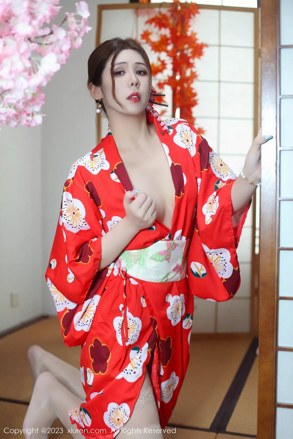 图片[20]-[XiuRen秀人网]第7736期月野兔美妞写真-秀人集