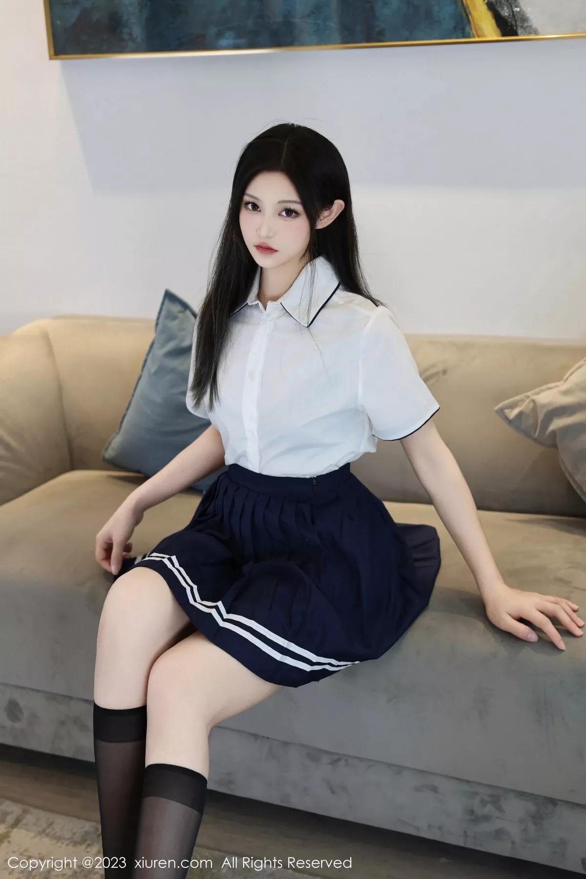 图片[2]-[XiuRen秀人网]第7697期大橘写真-秀人集