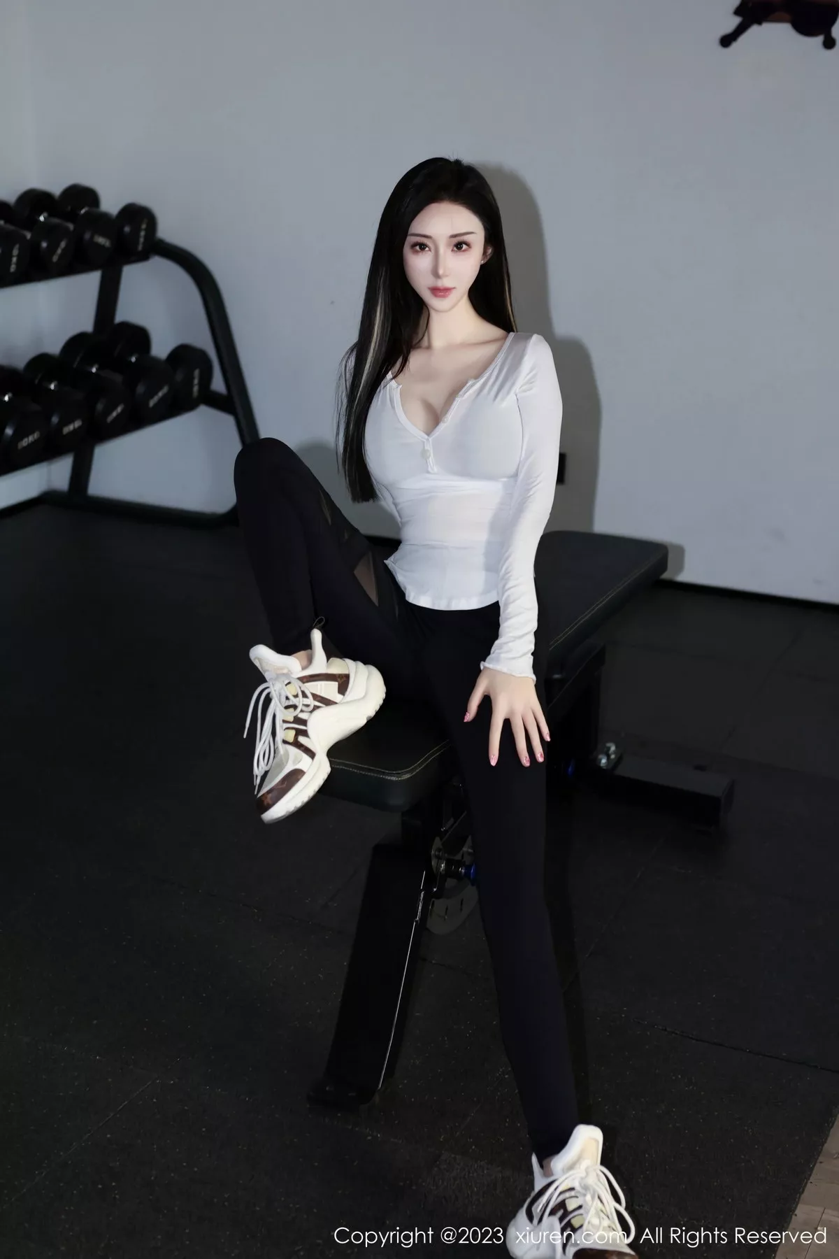 图片[14]-[XiuRen秀人网]第7705期田兮白写真-秀人集