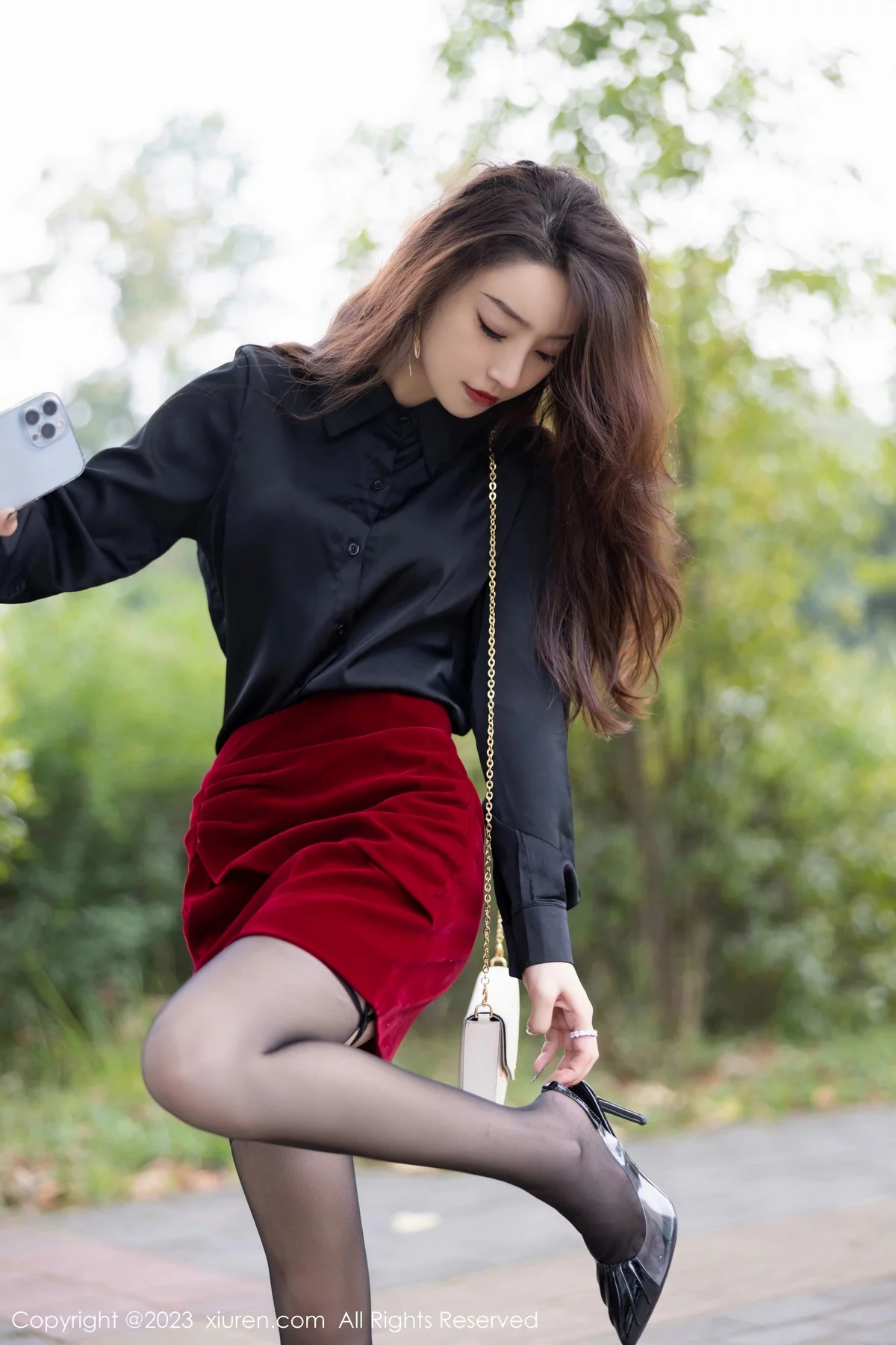 图片[2]-[XiuRen秀人网]第7867期苏曼兮写真-秀人集