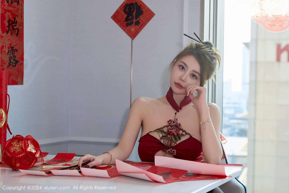 图片[23]-[XiuRen秀人网]第8036期甜仔写真-秀人集