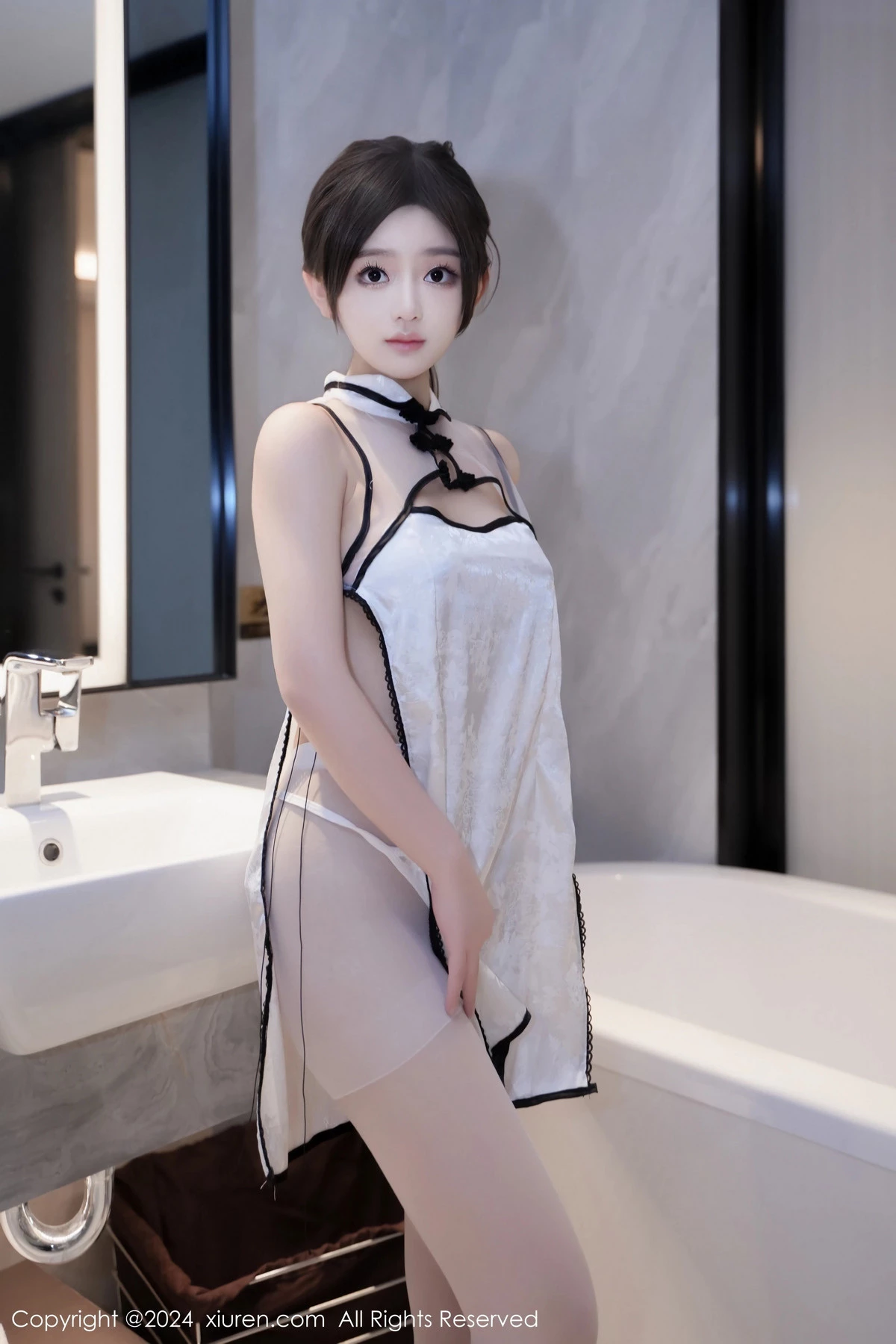 图片[7]-[XiuRen秀人网]第8104期奶茶味的包子写真-秀人集