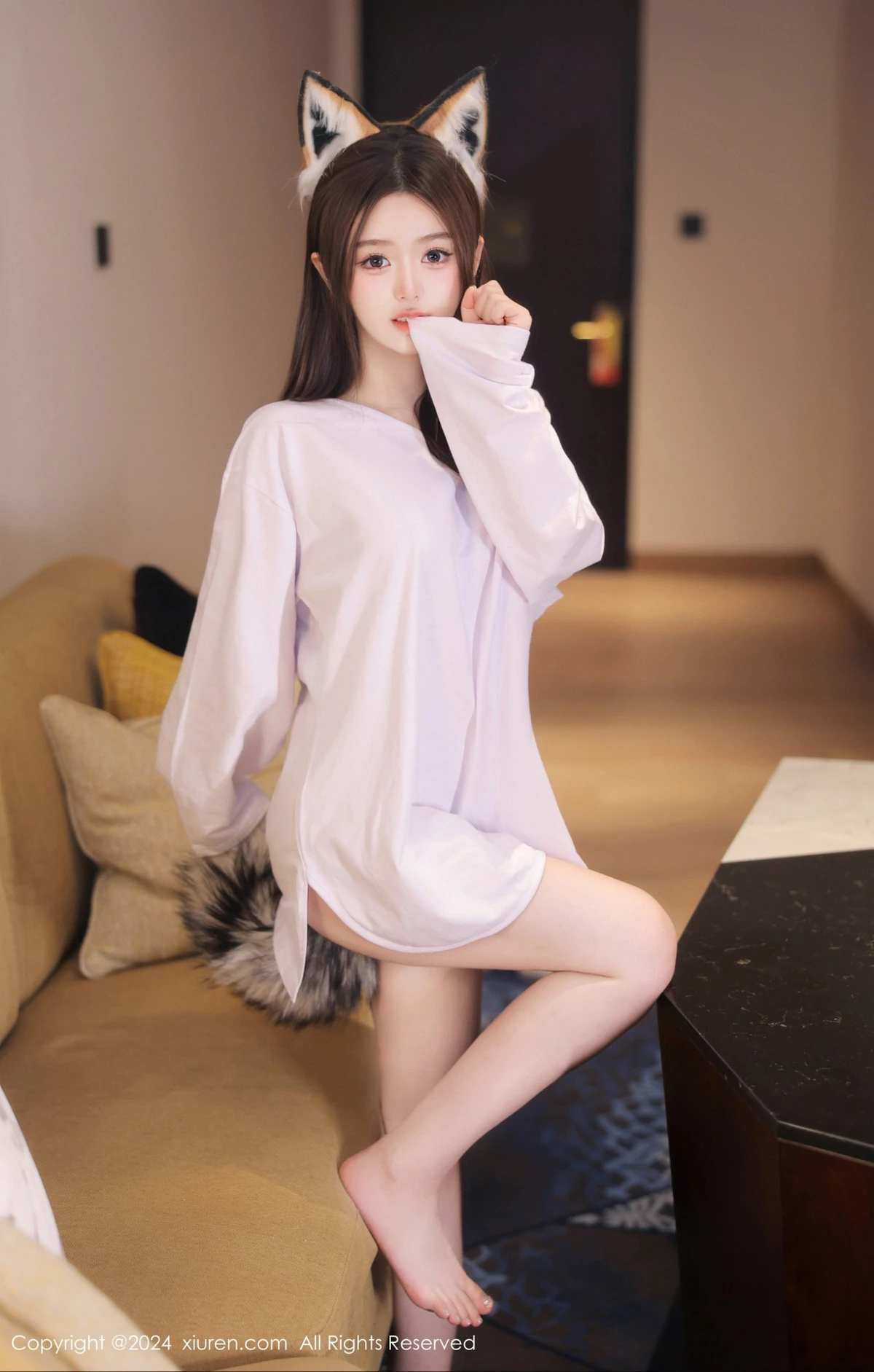 图片[4]-[XiuRen秀人网]第8245期媃柔写真-秀人集