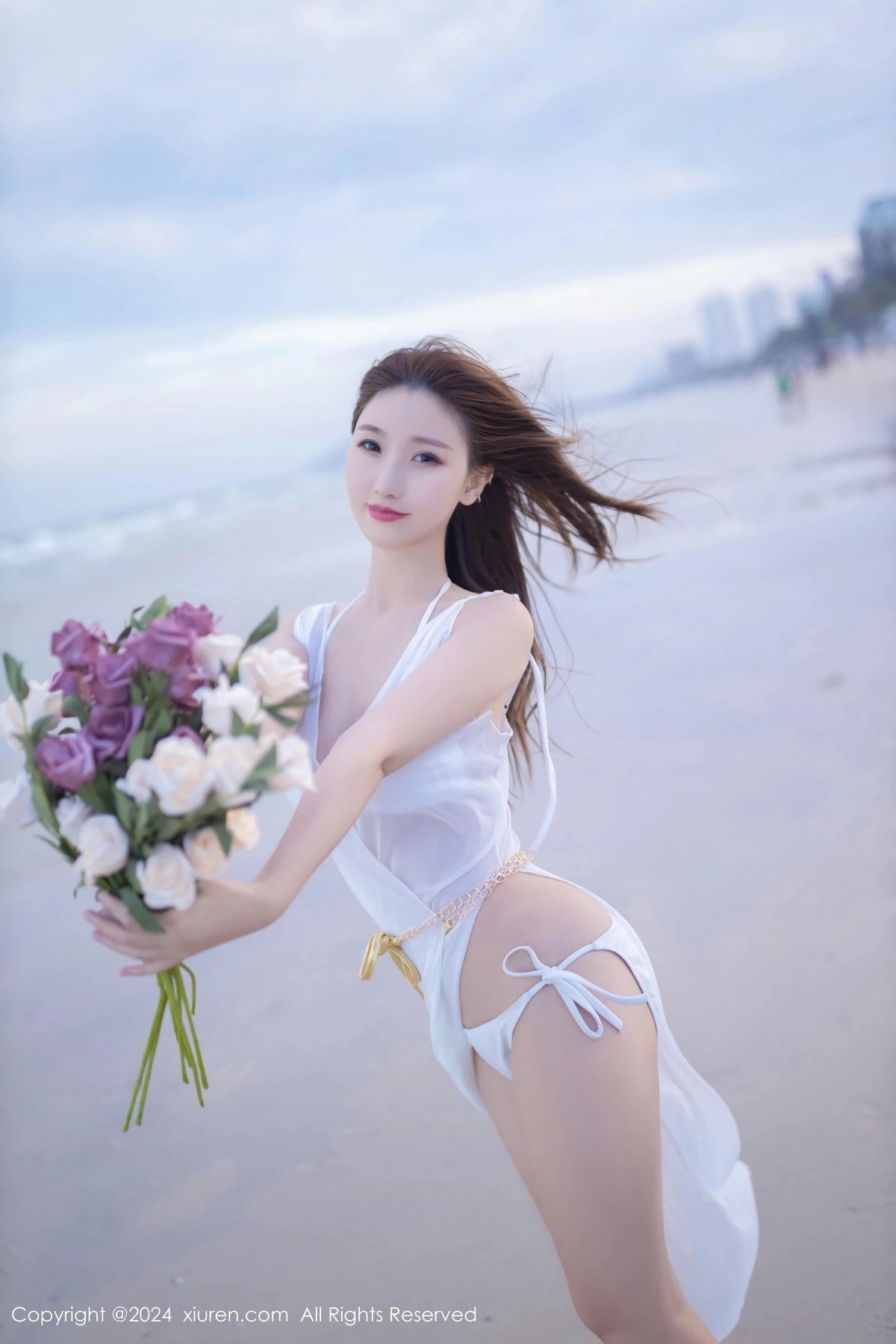 图片[5]-[XiuRen秀人网]第8123期杏子写真-秀人集