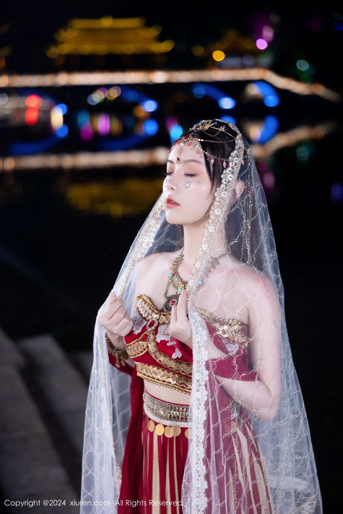 图片[3]-[XiuRen秀人网]第8349期豆瓣酱写真-秀人集
